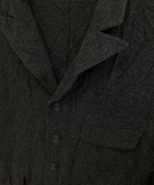 Yohji Yamamoto Yohji Yamamoto pour homme I-Peak Long J Wrinkle Coat Size US L / EU 52-54 / 3 - 4 Thumbnail
