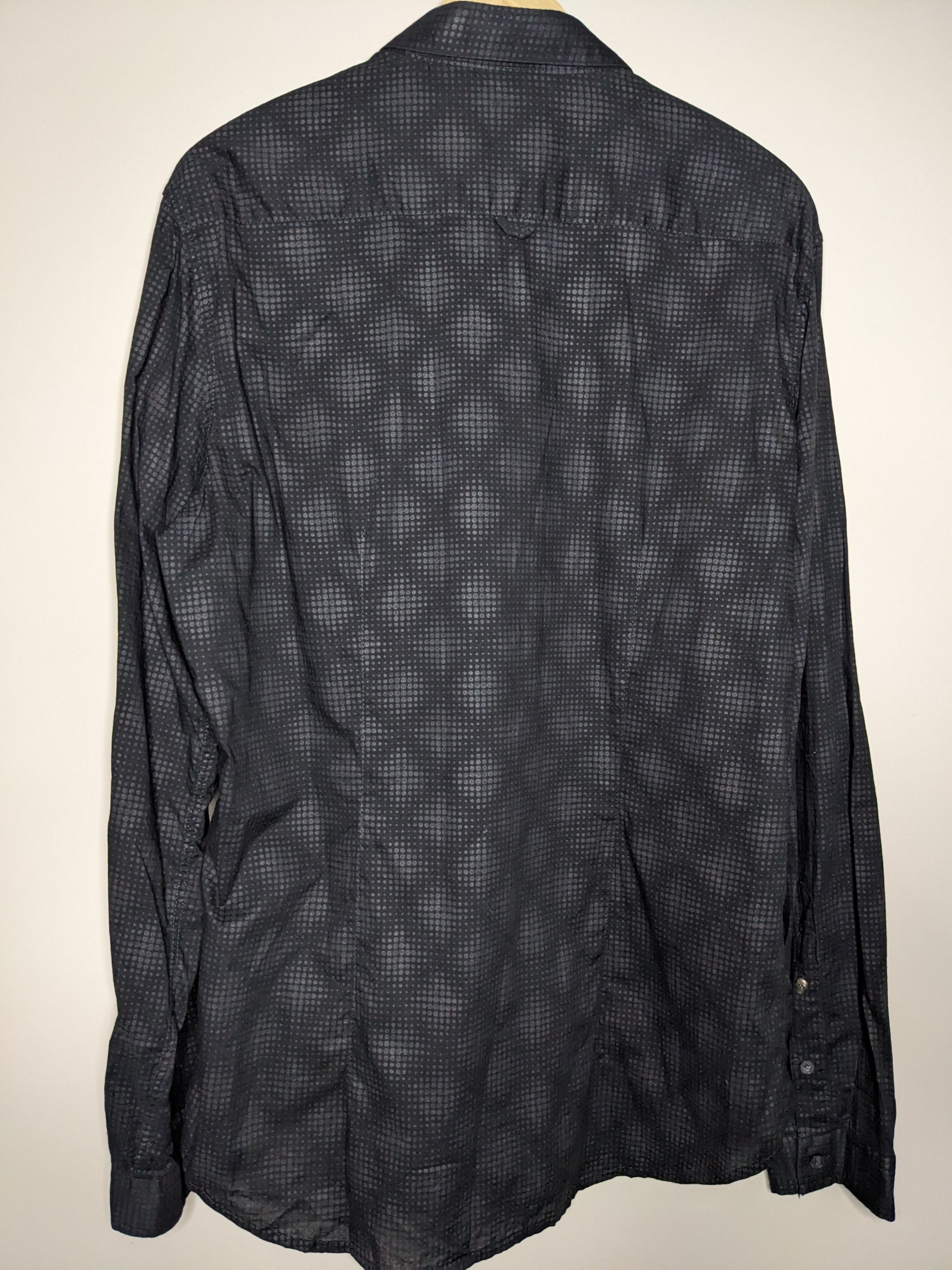 Energie VINTAGE Energie Button Up Shirt Geometric Black Large 90s Size US L / EU 52-54 / 3 - 9 Thumbnail