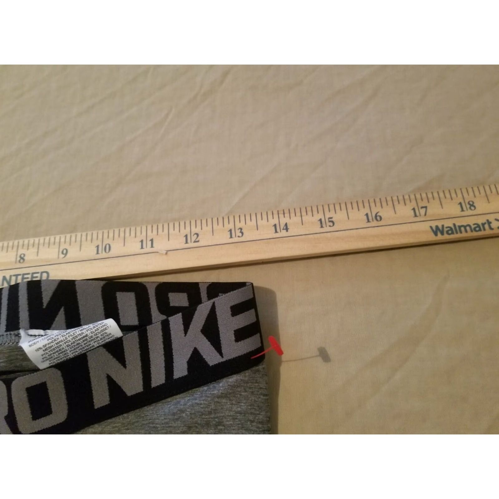 Nike Nike Pro Pants Mens Medium Gray Athletic Sweatpants Regular Size M Shirt? Size US 31 - 7 Thumbnail
