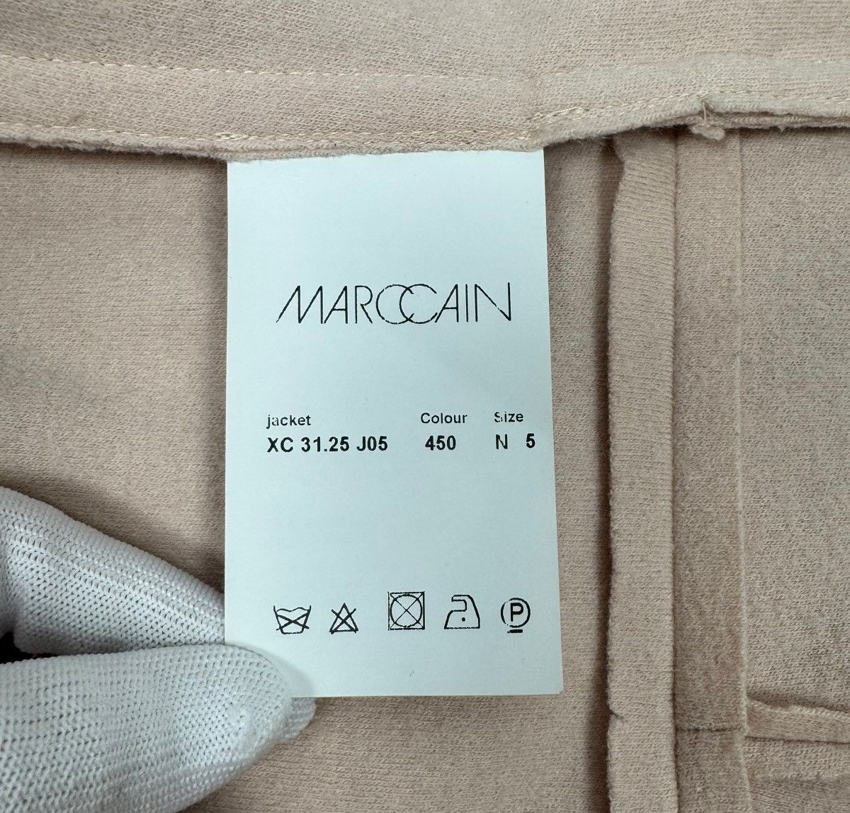 Other Marc Cain Peach Wool-Cashmere Pea Coat size 5 Size L / US 10 / IT 46 - 13 Thumbnail