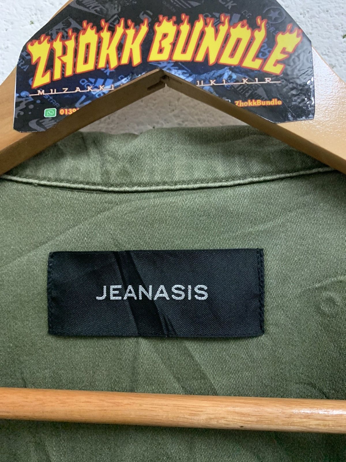 Japanese Brand Vintage Jeanasis Military Style Jacket Size M / US 6-8 / IT 42-44 - 8 Thumbnail