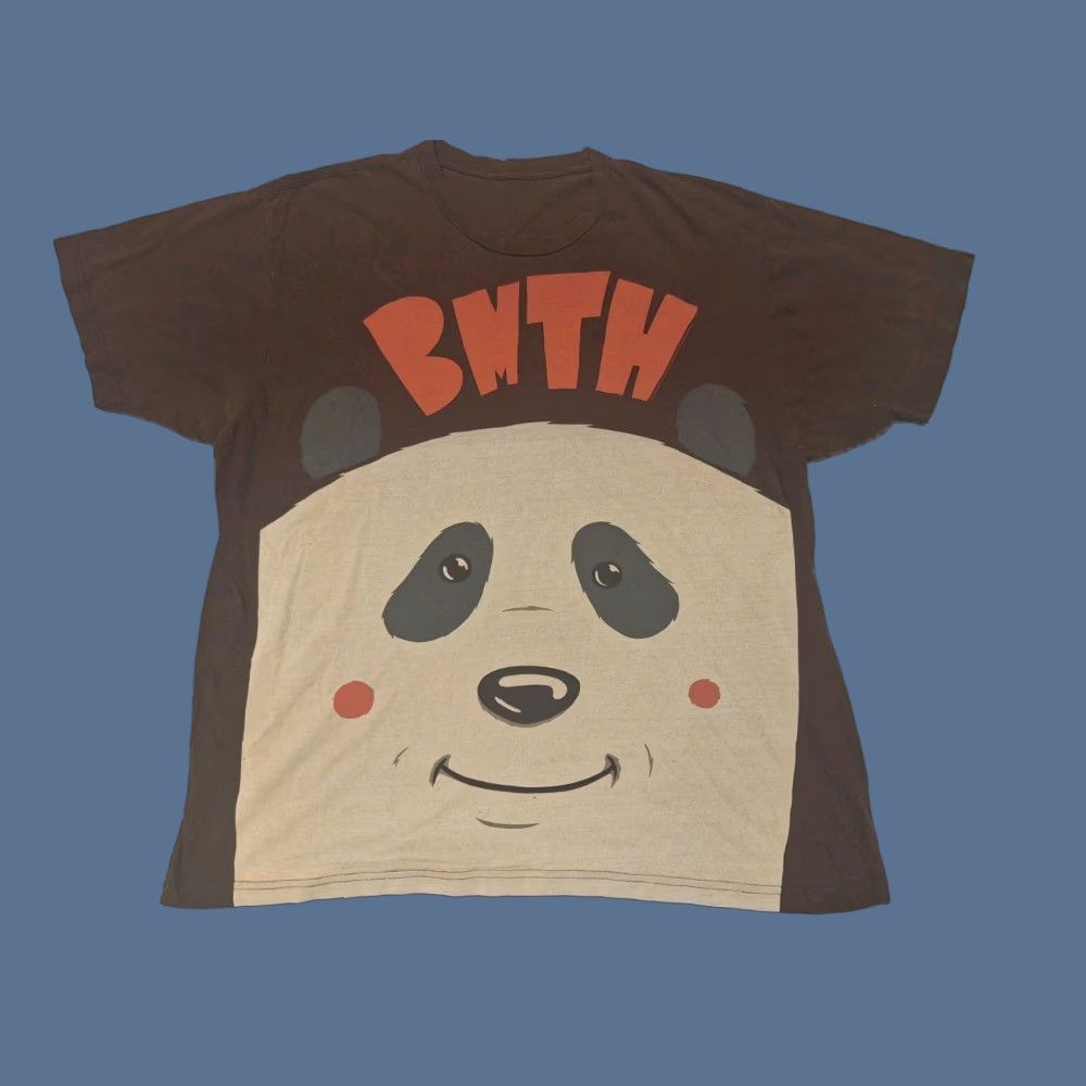 Vintage VTG BMTH Bring Me The Horizon T-Shirt Cartoon Panda Milkshake Brown L/XL Unbranded Unisex Adults Boys/Mens Size US L / EU 52-54 / 3 - 1 Thumbnail
