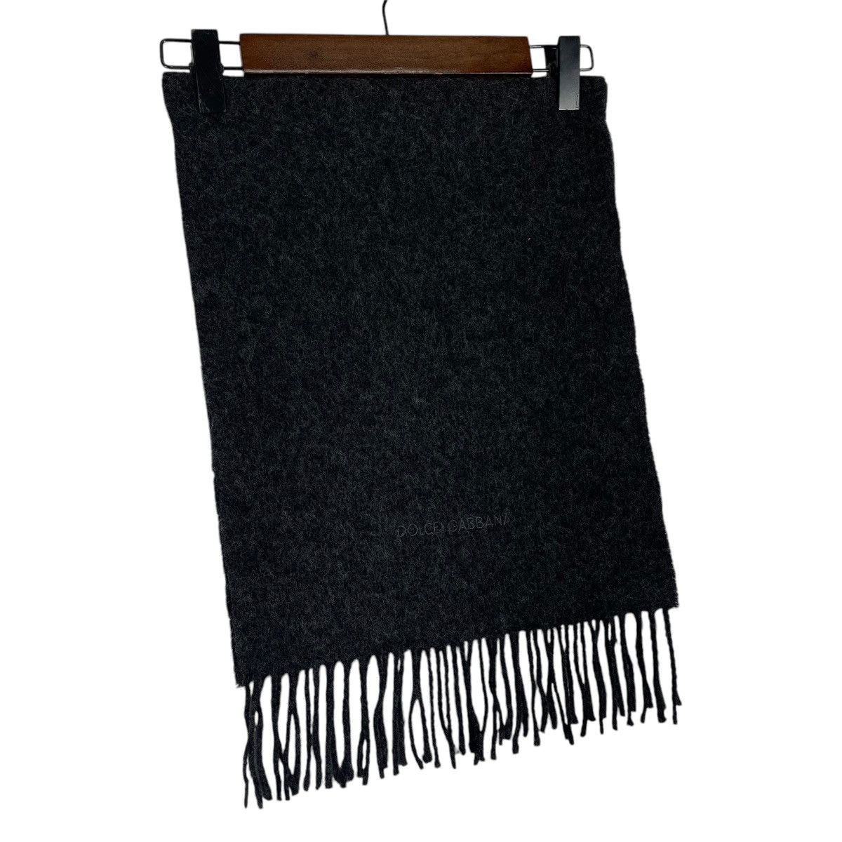 Dolce & Gabbana × Vintage Vintage Dolce And Gabbana Lana Virgin Wool Scarf Muffler Size ONE SIZE - 3 Thumbnail