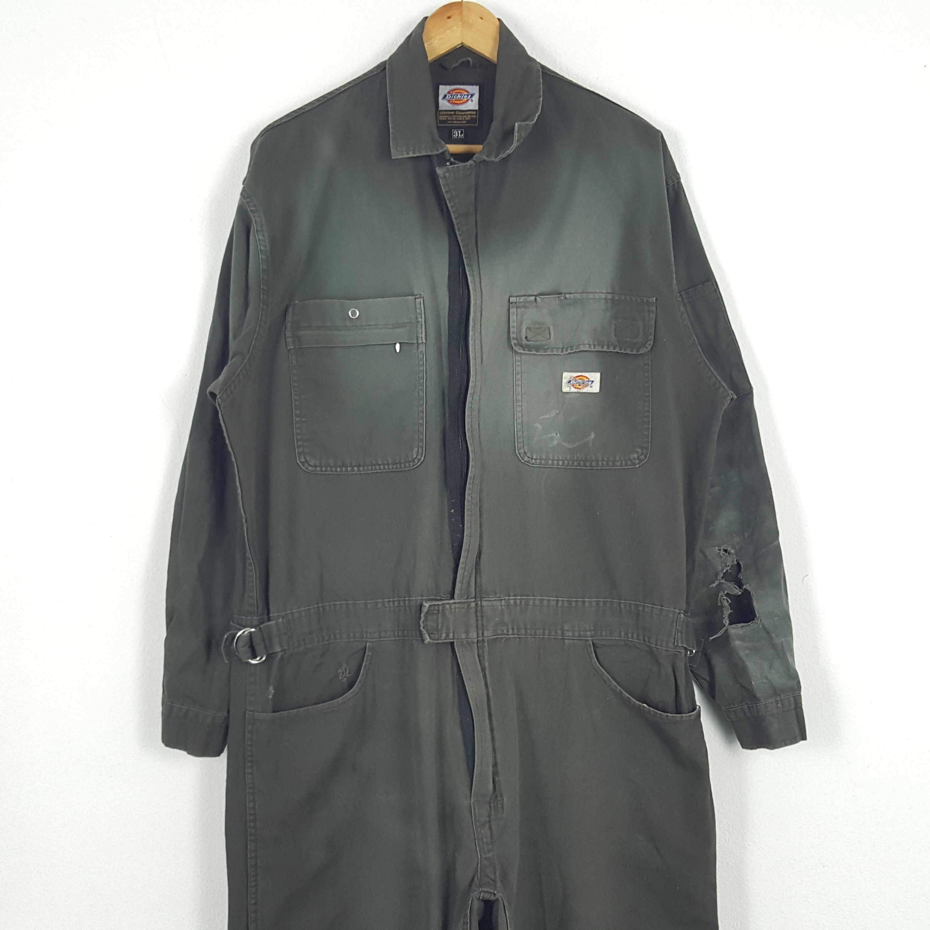 Dickies × Stussy × Vintage Vintage Dickies X Stussy American Custom Art Coverall Jacket Size US L / EU 52-54 / 3 - 5 Thumbnail