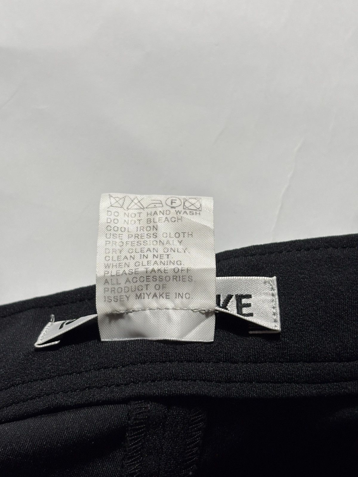 Issey Miyake ISSEY MIYAKE LEATHER LACE UP NYLON PANTS Size 32" / US 10 / IT 46 - 7 Thumbnail
