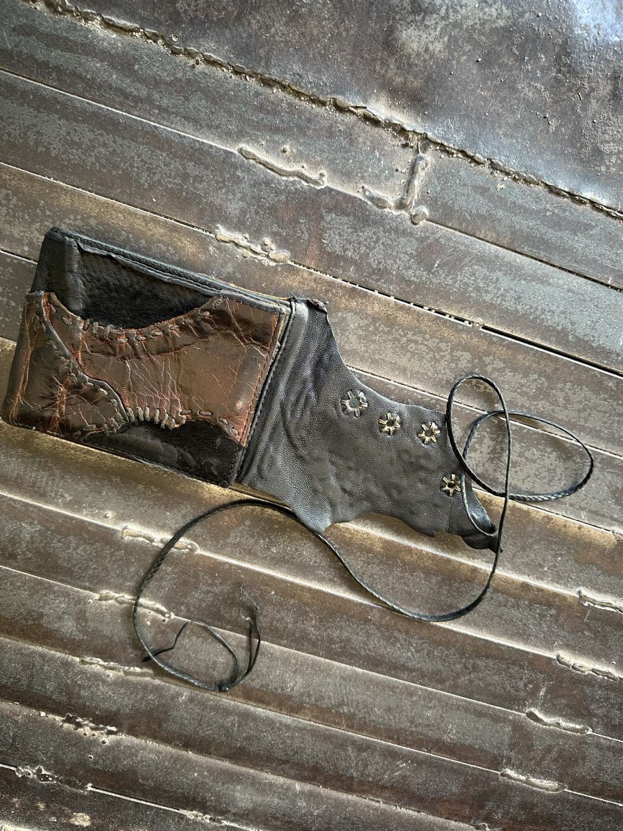 14th Addiction 14th addiction leather wallet punk design Size ONE SIZE - 10 Thumbnail