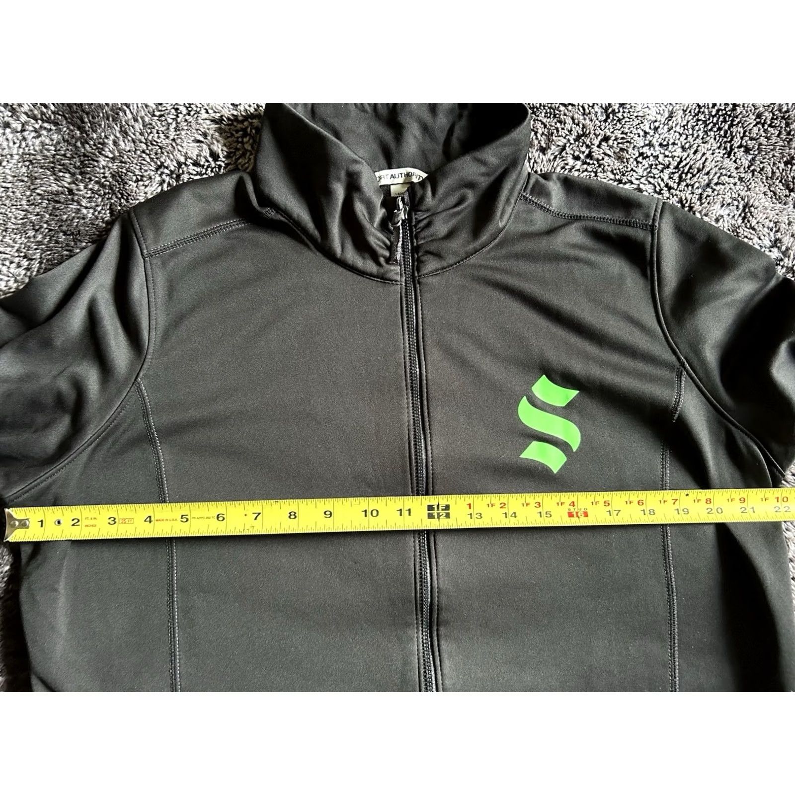 The Mountain Schweitzer Mountain Ski Resort Women’s Full Zip Fleece Lined Jacket XL Black Fleece Logo 2010s Womens Size XL / US 12-14 / IT 48-50 - 8 Thumbnail