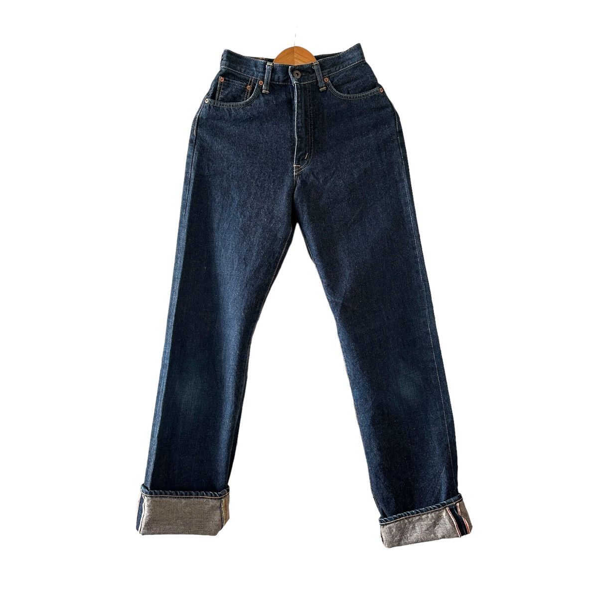 Fiorucci × Vintage Italian designer selvedge denim straight slim japan factory Size US 28 / EU 44 - 1 Thumbnail