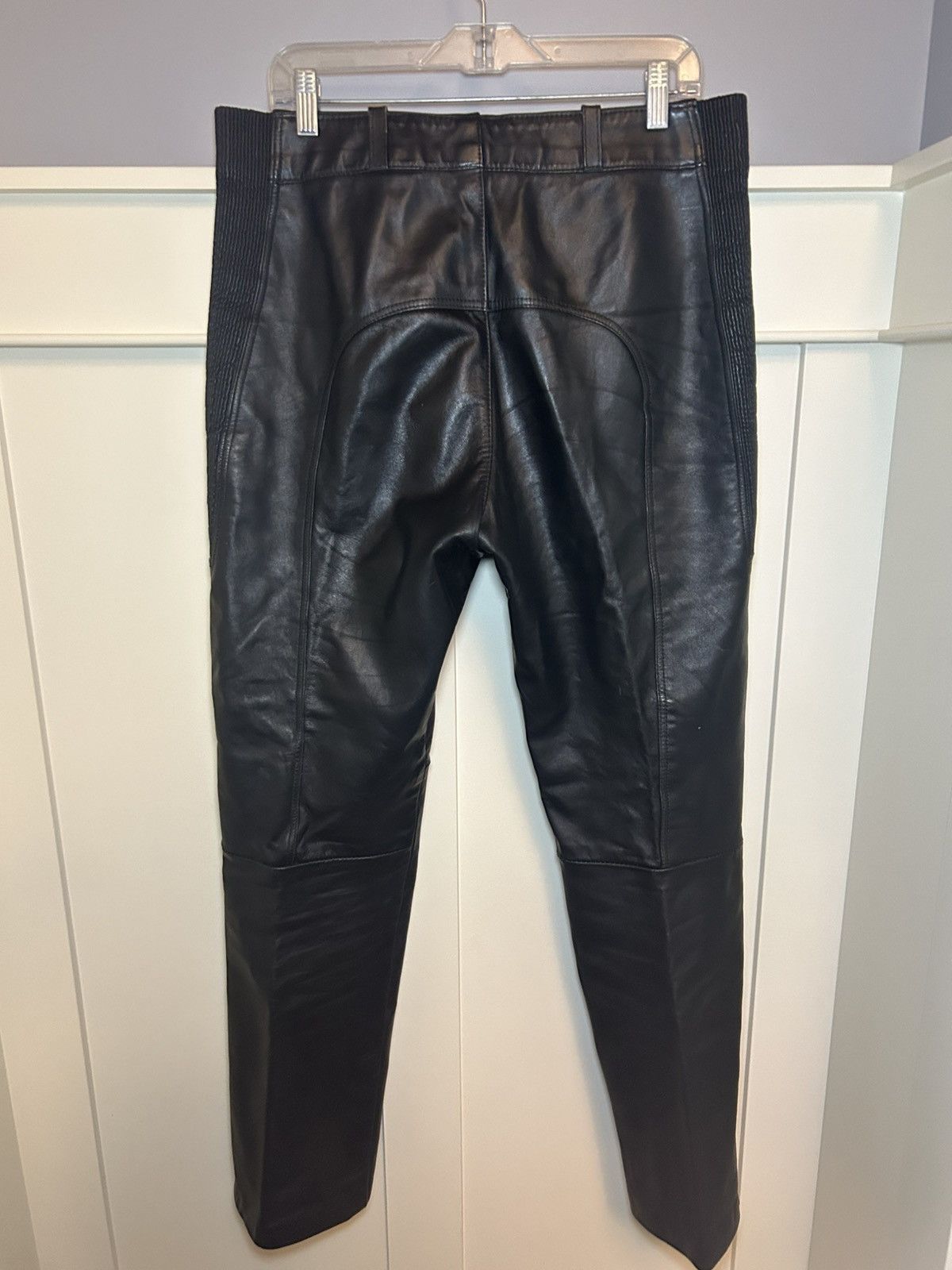 Leather Vintage thick leather racing pants Size US 36 / EU 52 - 2 Thumbnail