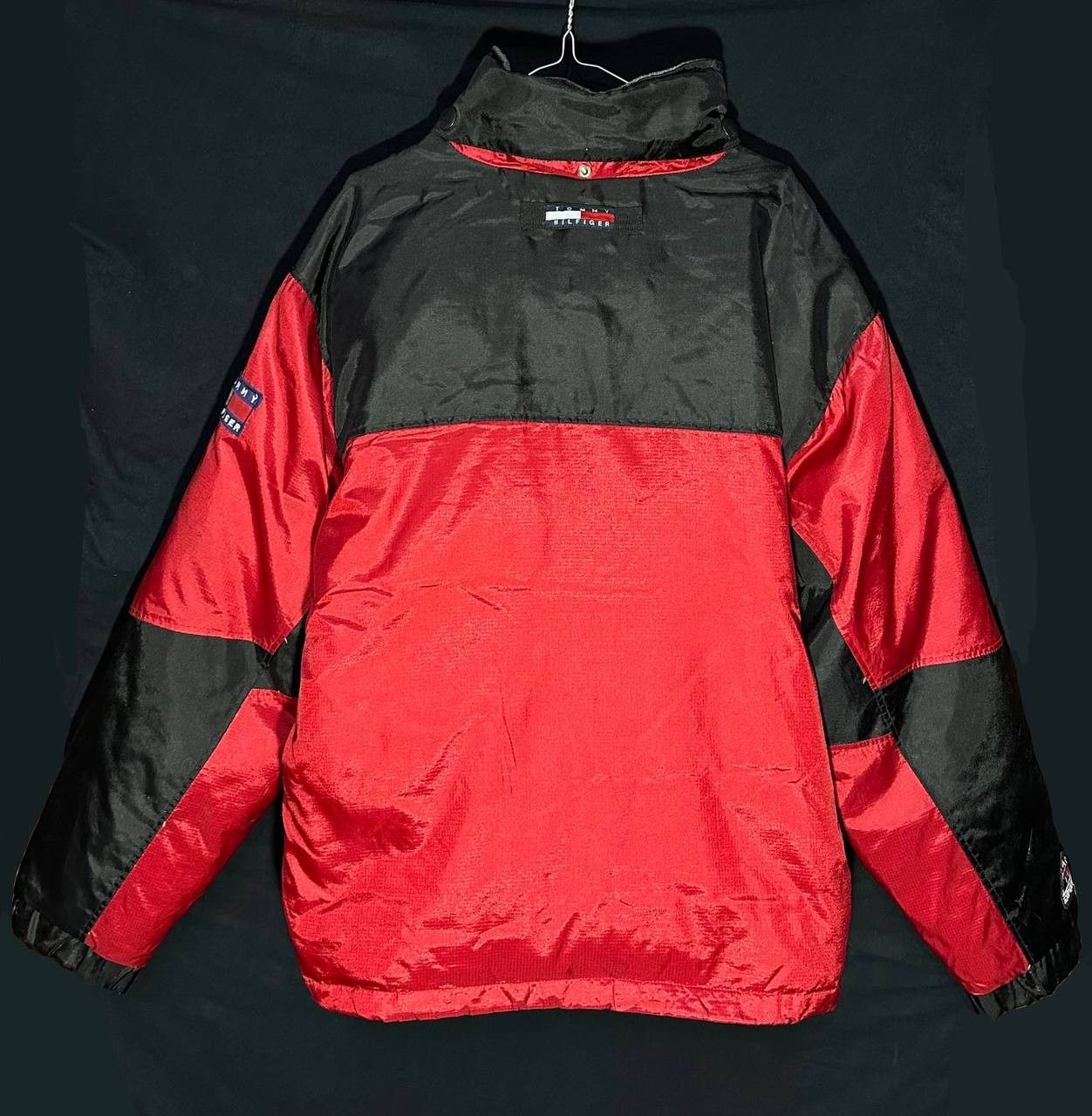 Tommy Hilfiger × Vintage 90s Tommy Hilfiger Jacket Puffer Down Streetwear duck Size US L / EU 52-54 / 3 - 4 Thumbnail