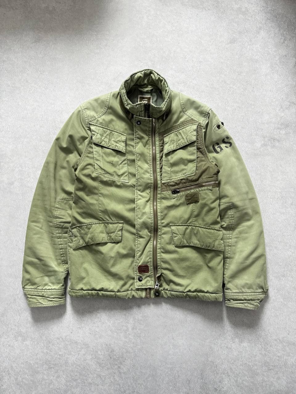 G-Star G Star Raw Y2K Multipocket Field Jacket Khaki Green Size US M / EU 48-50 / 2 - 1 Thumbnail