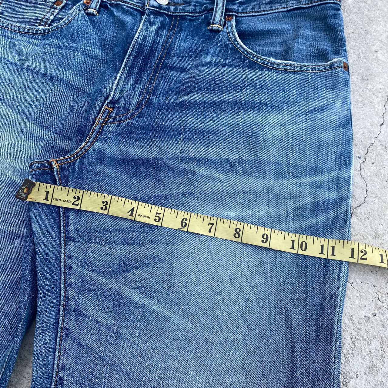 Levi's Vintage Levis 502 Distressed Denim Kurt Cobain Style Size US 33 - 5 Thumbnail