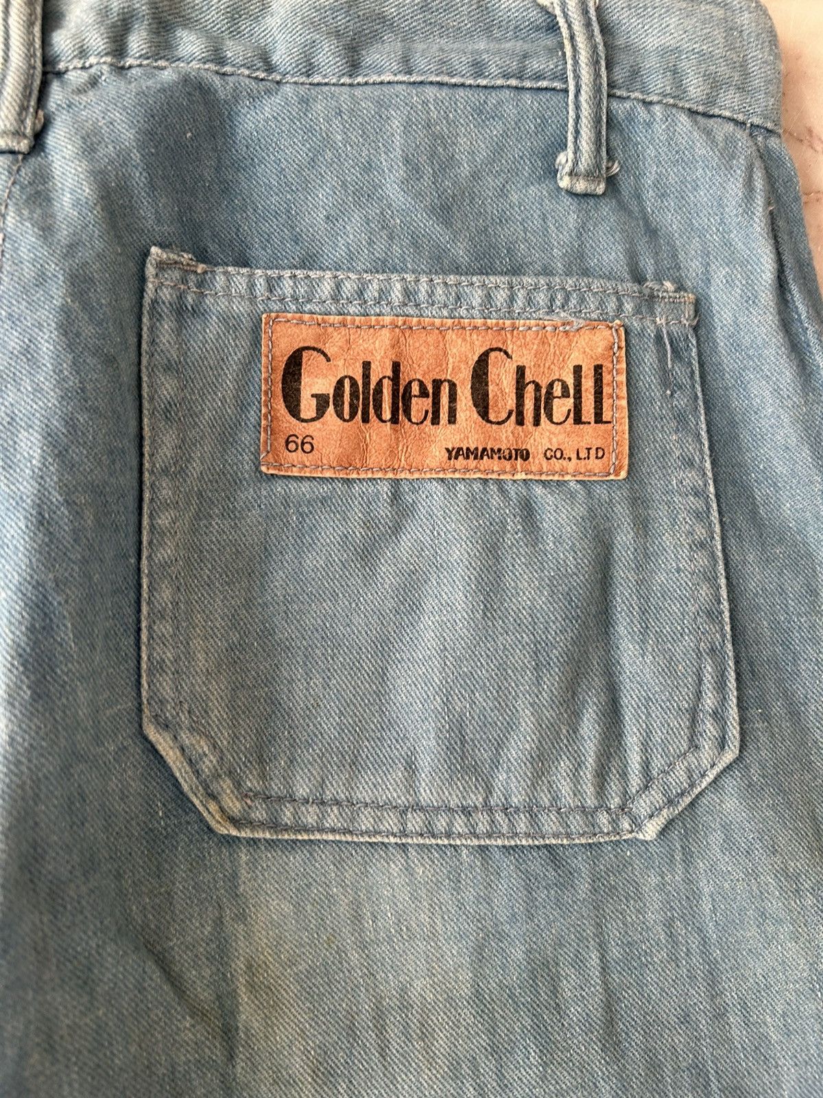 Yohji Yamamoto Japan 70’s Vintage Flare Denim Size US 27 - 9 Thumbnail
