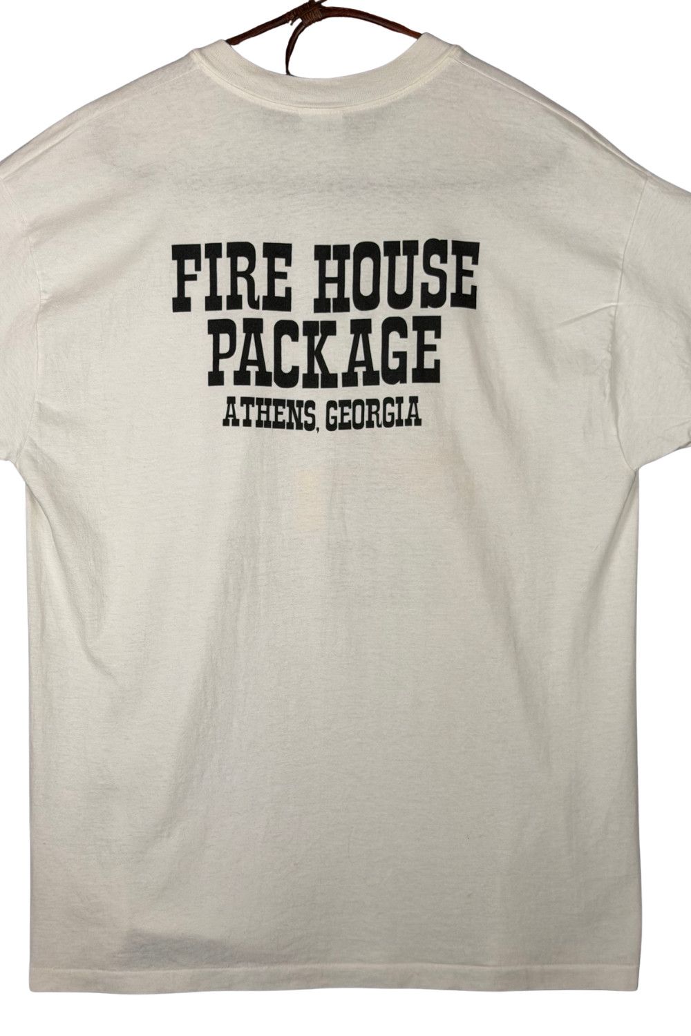 Hanes 90s Fire House Package Graphic Tee USA Hanes XL Single Size US XL / EU 56 / 4 - 7 Thumbnail