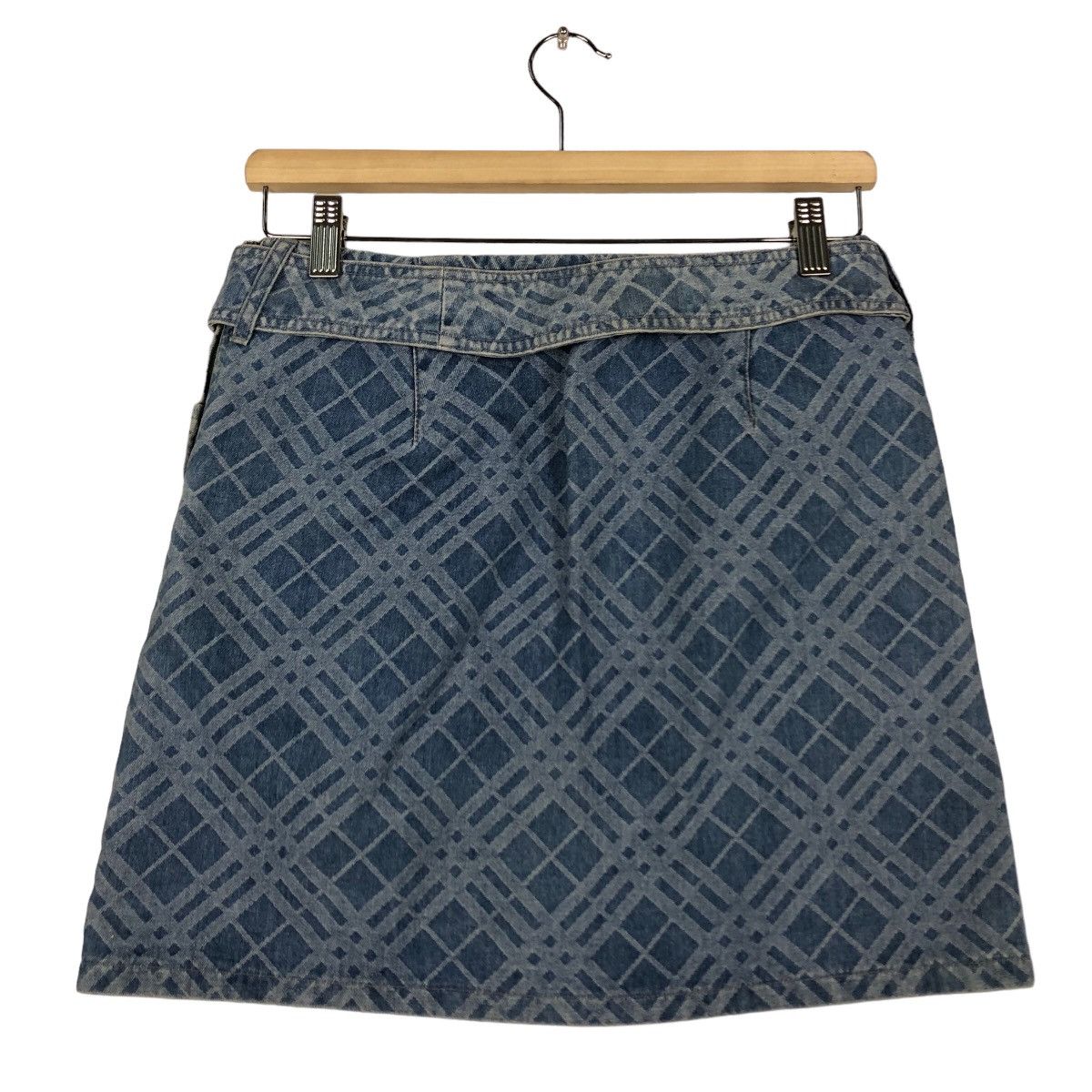 Burberry 🔥Denim Skirt Vintage Burberry London Blue Label Size 28" / US 6 / IT 42 - 5 Thumbnail