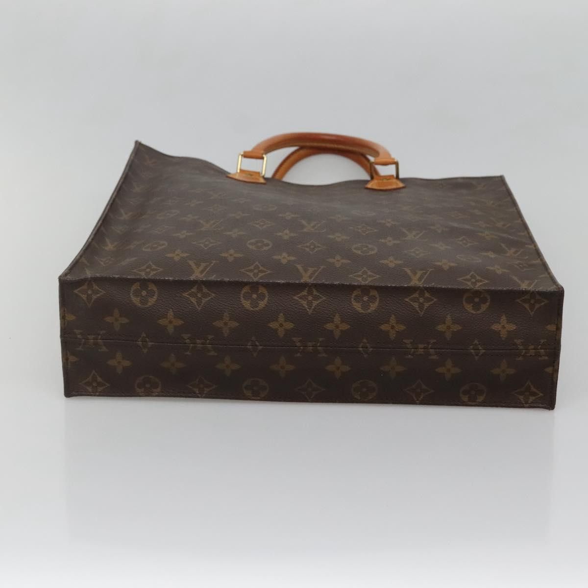 Louis Vuitton LOUIS VUITTON Monogram Sac Plat Hand Bag M51140 Size ONE SIZE - 9 Thumbnail