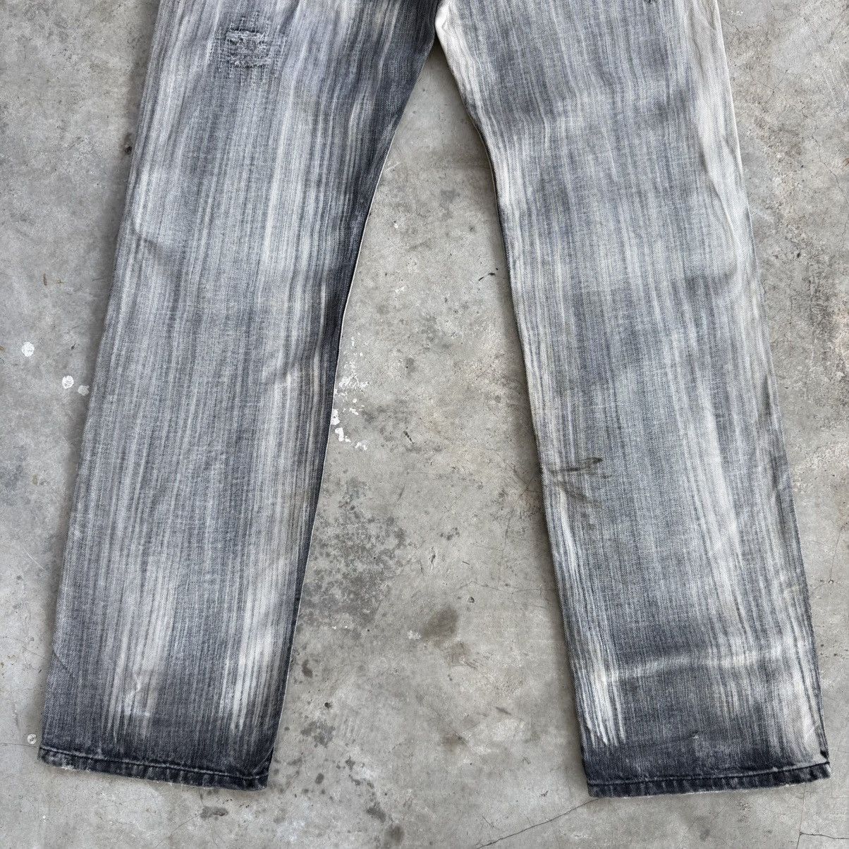 Japanese Brand W34x32 Vintage FM8448B Faded Denim Jean Pants Size US 34 / EU 50 - 10 Thumbnail