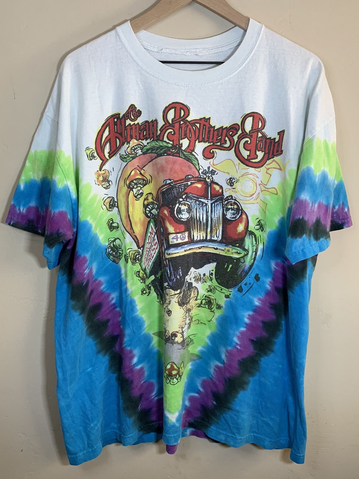 allman brothers band tie dye shirt