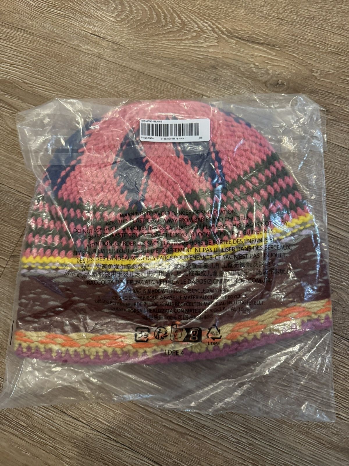 Supreme Supreme Diamond Beanie Size ONE SIZE - 3 Thumbnail