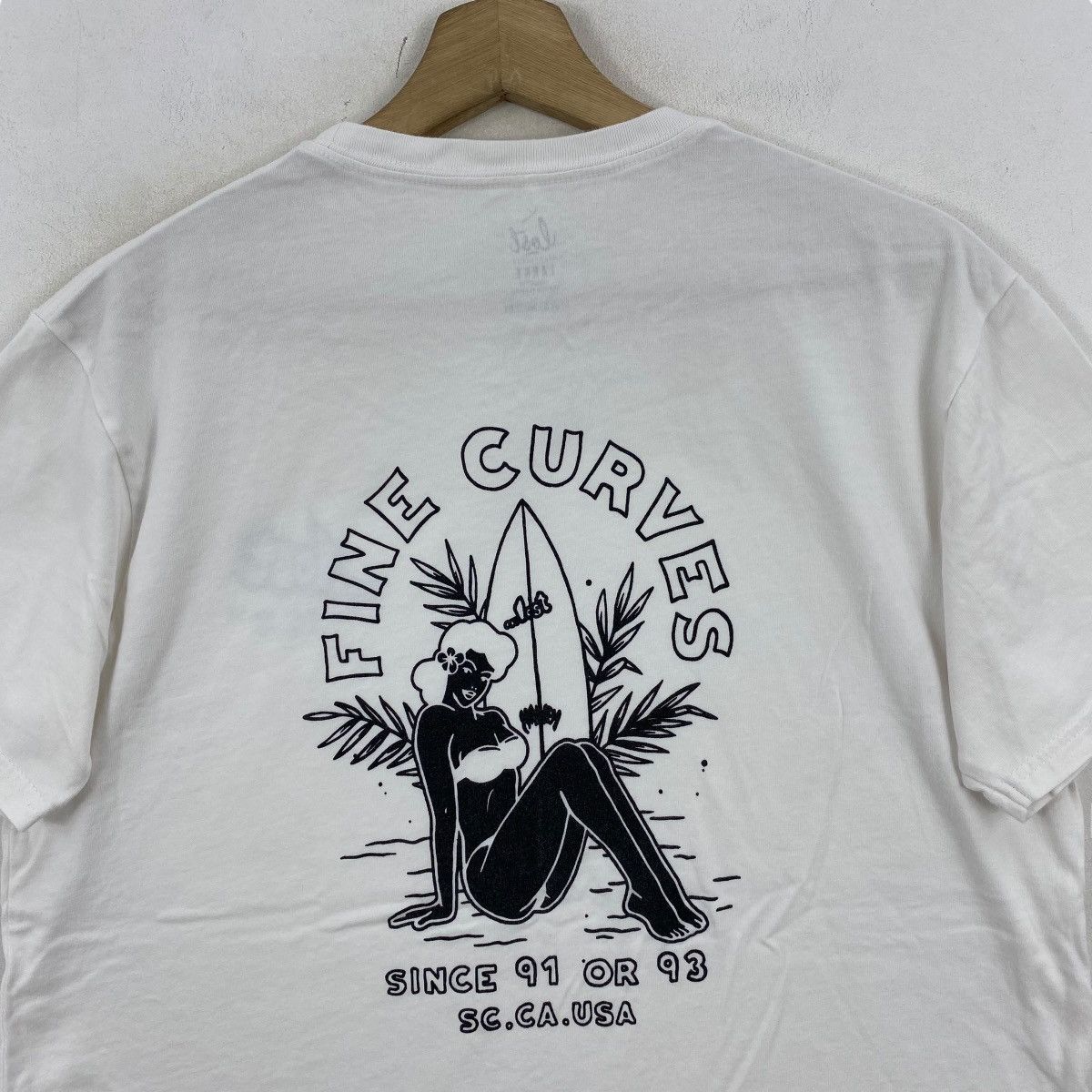Lost Enterprises LOST ENTERPRISES Fine Curves Graphic Surf Tee Shirt Size US L / EU 52-54 / 3 - 2 Thumbnail