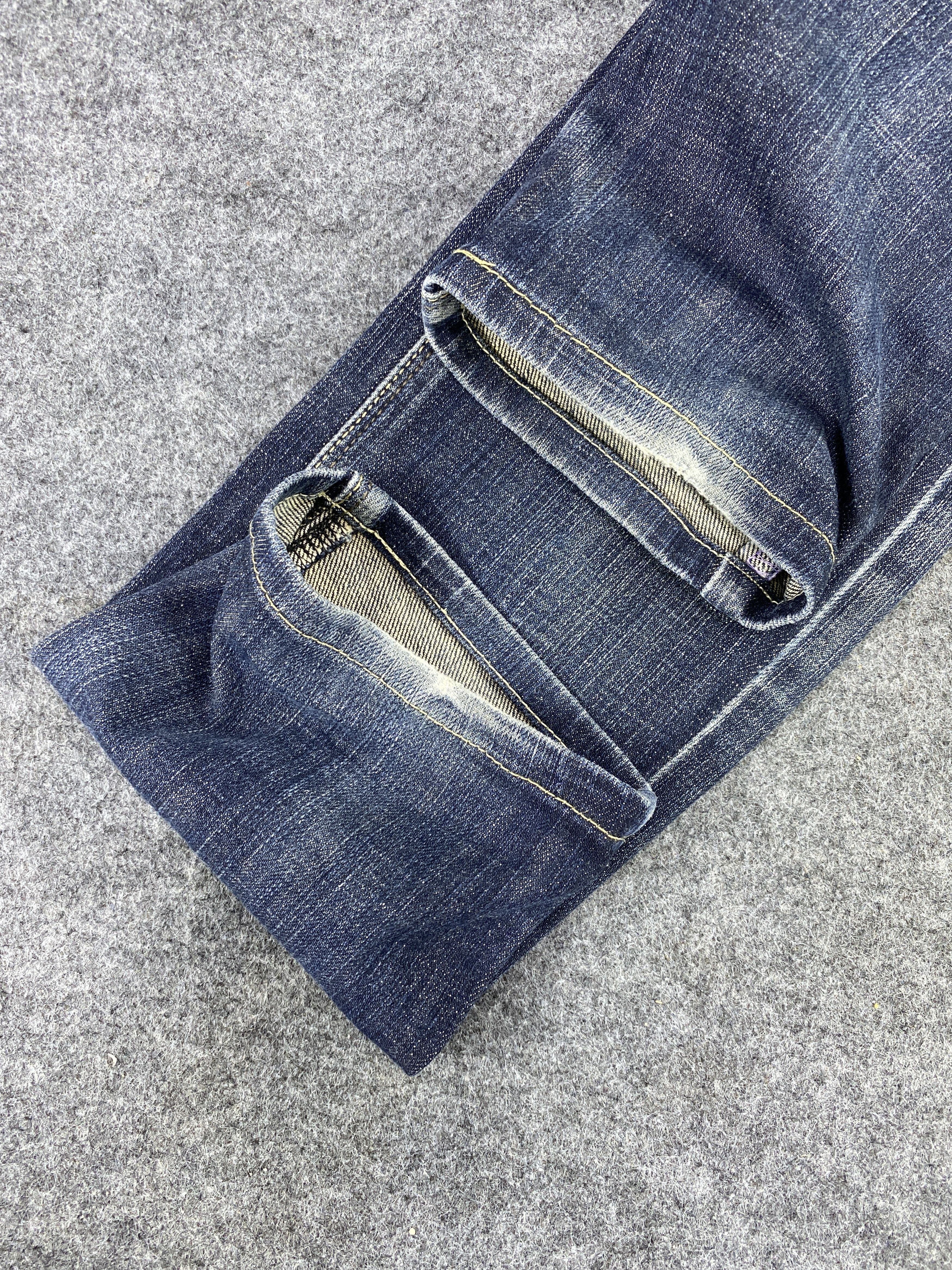 Japanese Brand Vienus Jean by Something Edwin Blue Wash Jeans - J1077 Size 27" / US 4 / IT 40 - 13 Thumbnail
