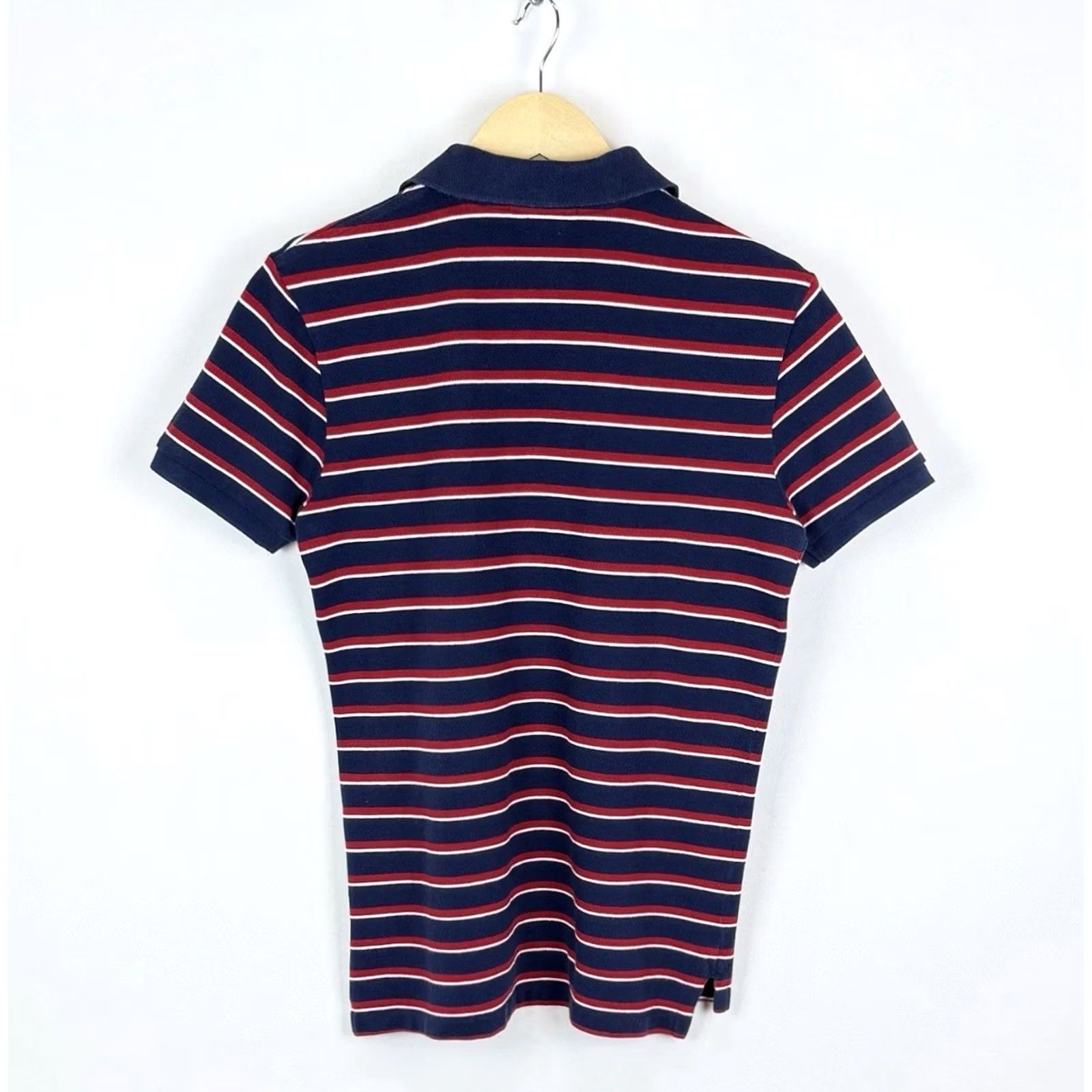 Polo Ralph Lauren Ralph Lauren Polo Shirt Men's Size S Short Sleeve Top Striped Blue Red White GG Size US S / EU 44-46 / 1 - 8 Thumbnail