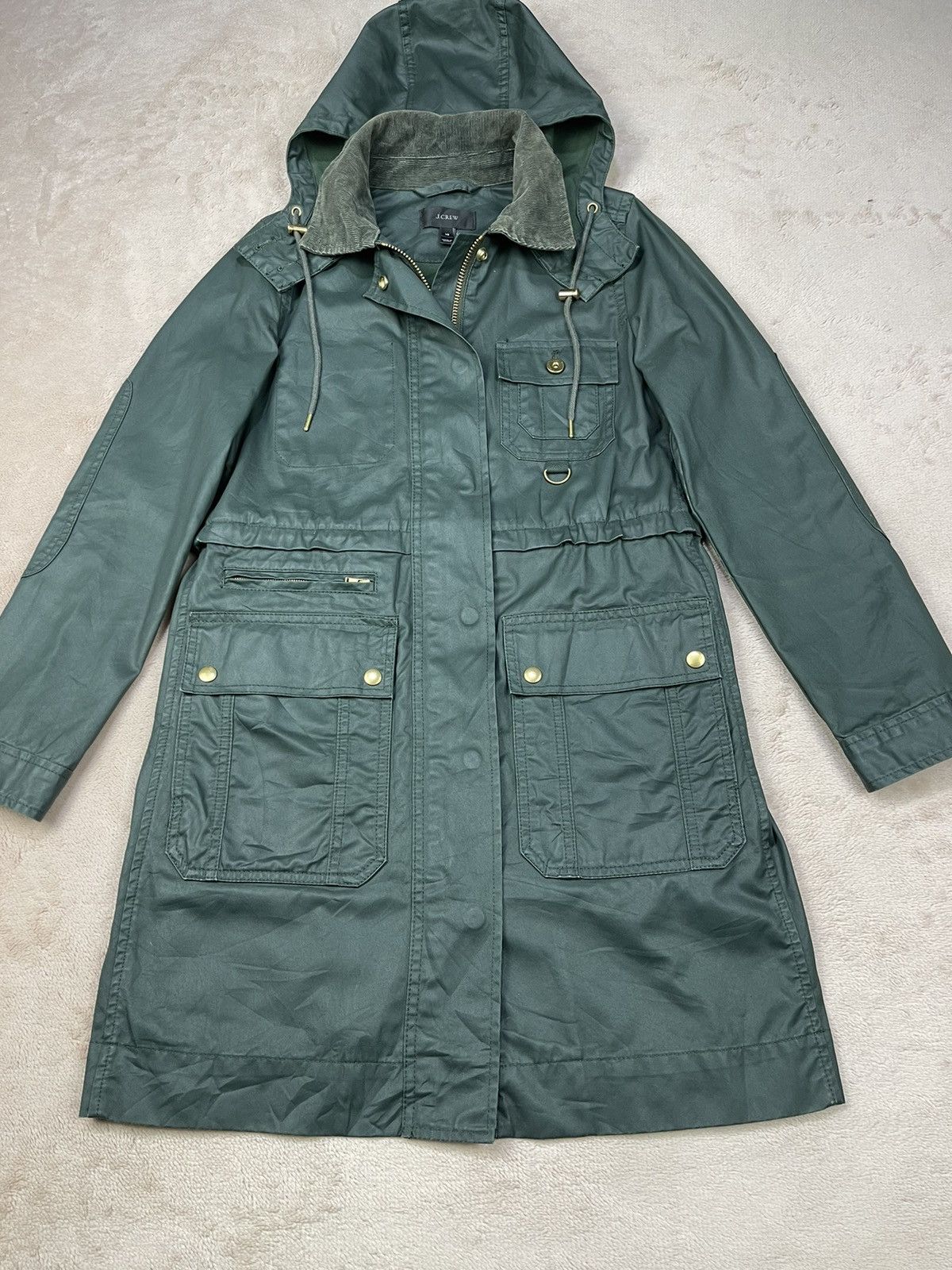 J.Crew J CREW Jacket Green Downtown Utility Field Parka Size US XS / EU 42 / 0 - 2 Thumbnail