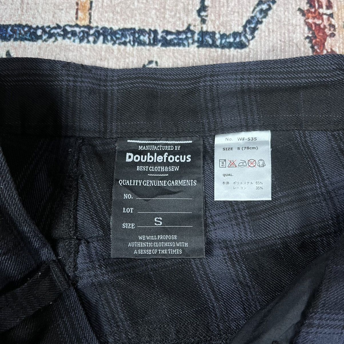Japanese Brand Y2K Double Waist LGB Style Multi Pocket Tartan Size US 29 - 9 Thumbnail