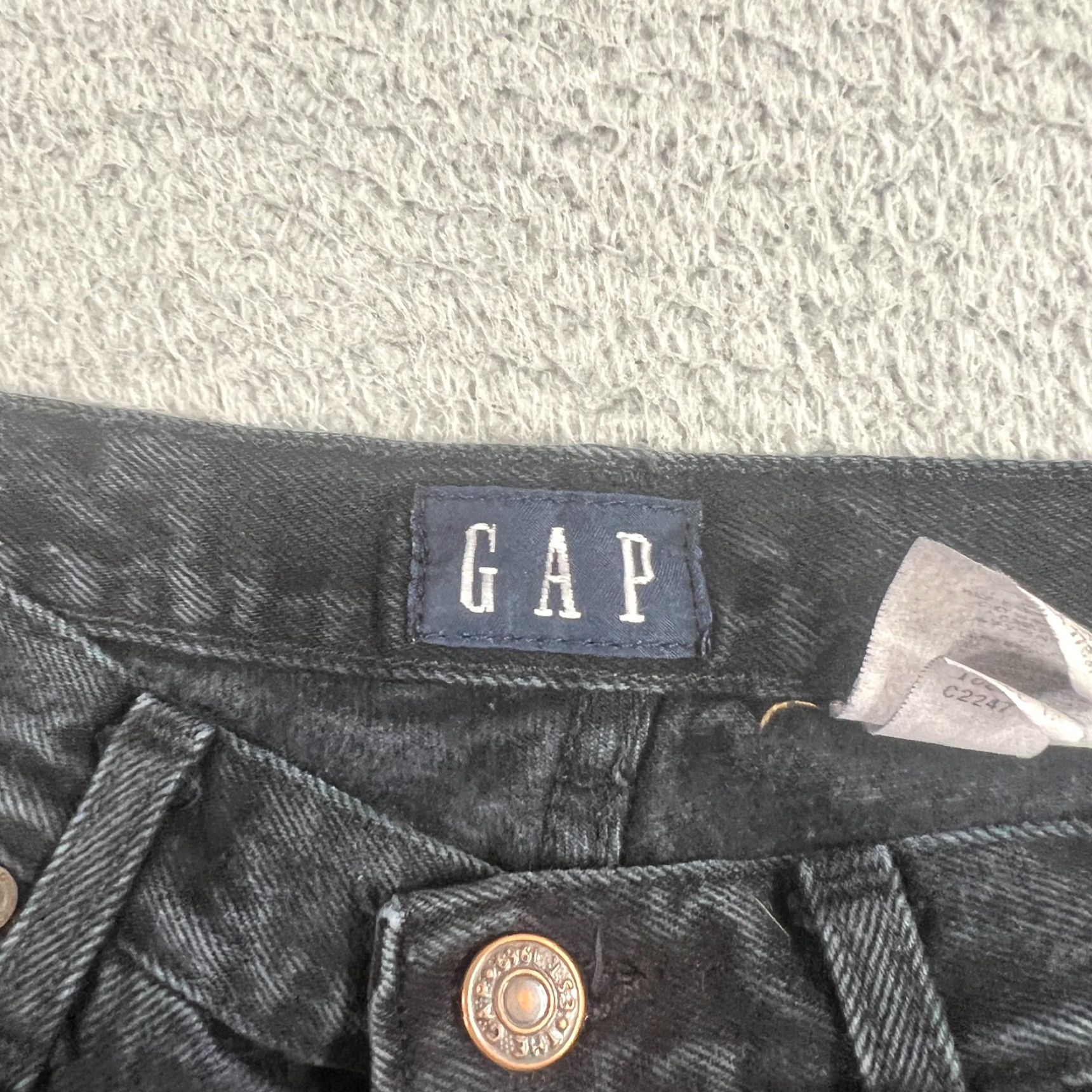 Gap VINTAGE Gap Womens Jeans Sz 10 High Rise Mom Classic Fit Dark Denim 90s Bohemian Country USA Size 27" / US 4 / IT 40 - 6 Thumbnail