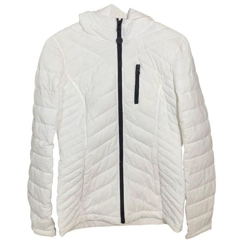 Nautica NAUTICA Women's White Puffer Hooded Jacket Size XS Size XS / US 0-2 / IT 36-38 - 13 Thumbnail