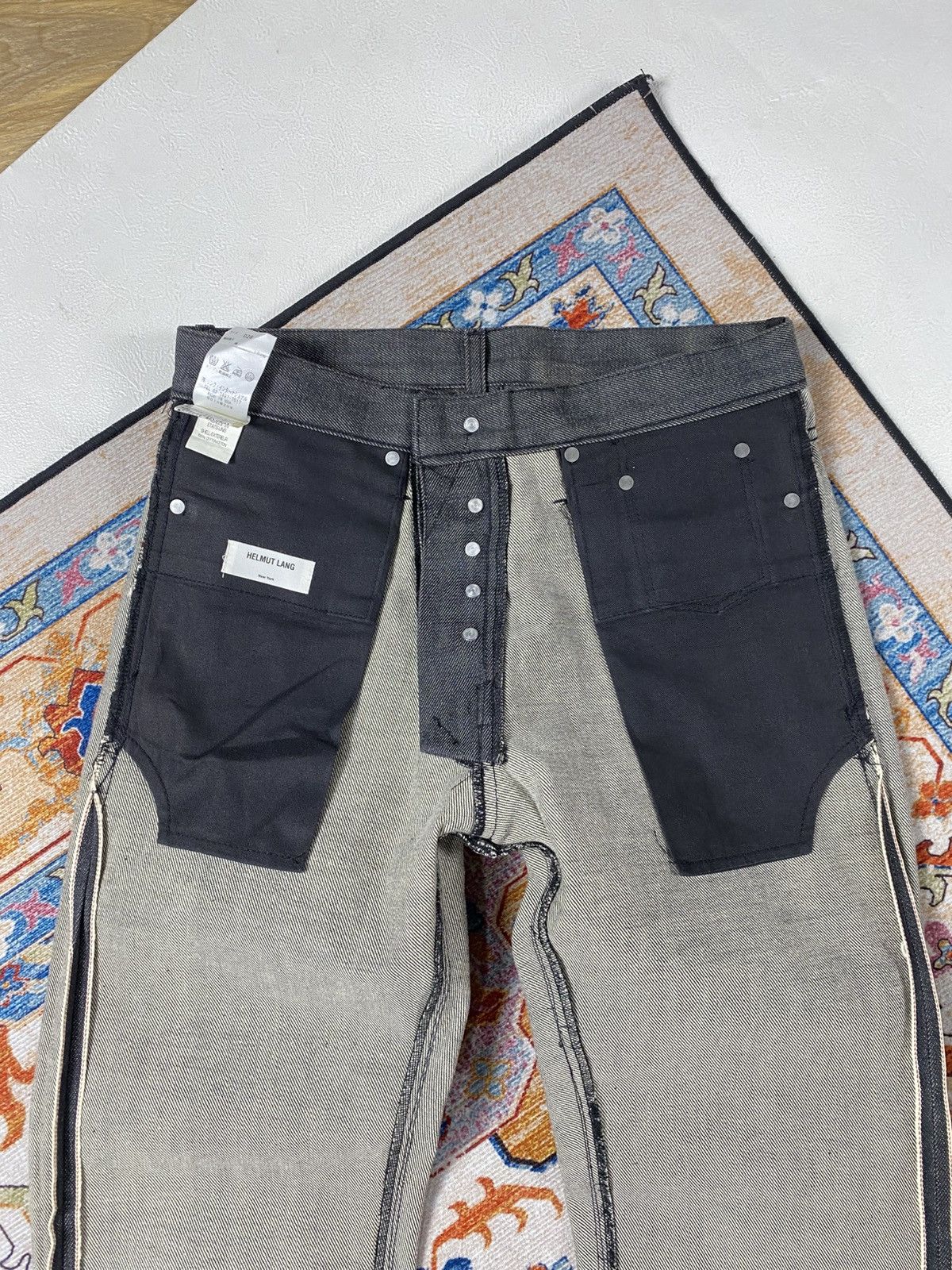 Helmut Lang Helmut lang new york selvedge straight jeans pants Size US 30 / EU 46 - 17 Thumbnail