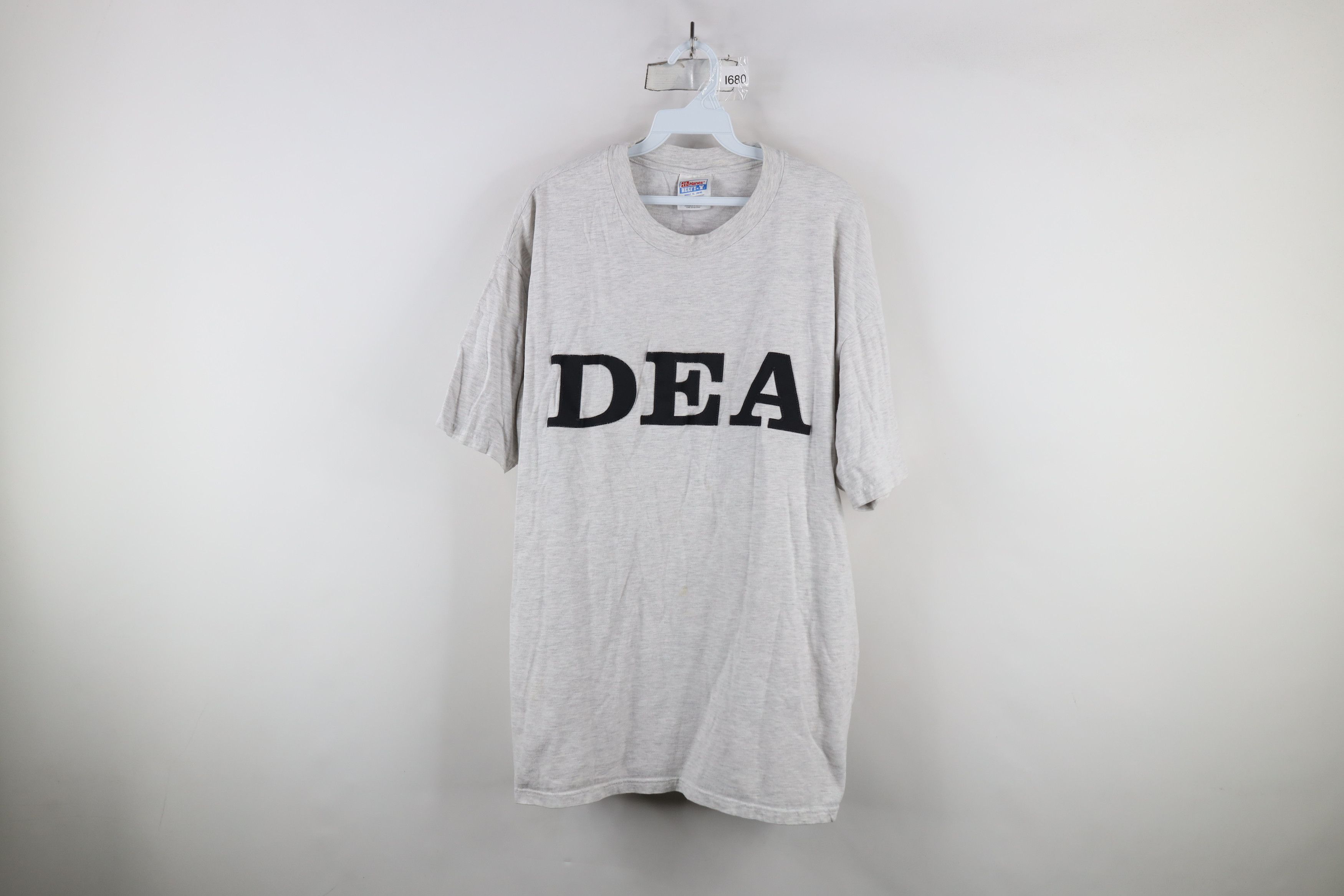 Vintage Vintage 90s DEA Drug Enforcement Agency Short Sleeve T-Shirt Size US XL / EU 56 / 4 - 1 Thumbnail
