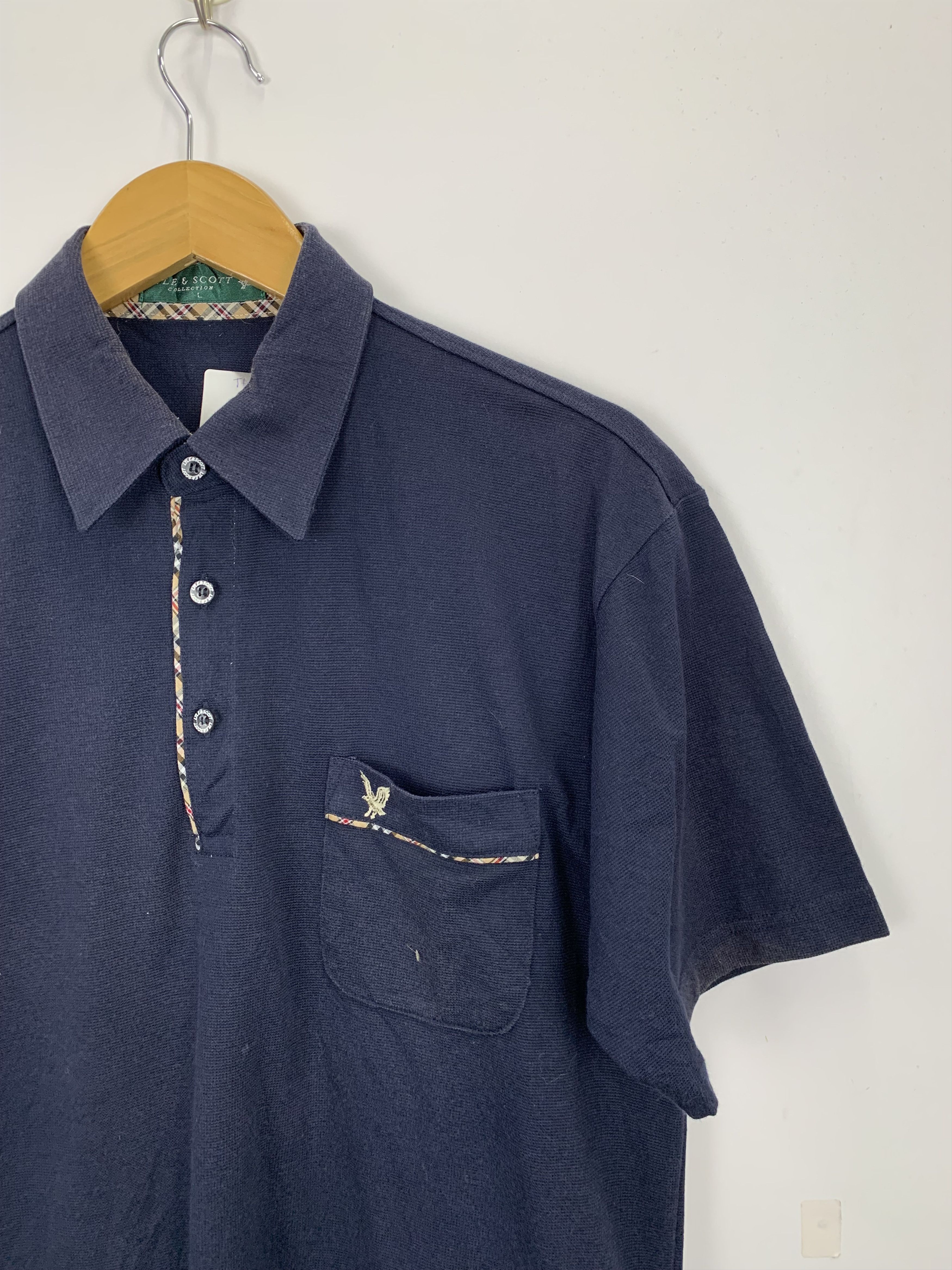 Lyle & Scott Vintage Lyle & Scott Polo t Shirt TA0208 Size US L / EU 52-54 / 3 - 7 Thumbnail