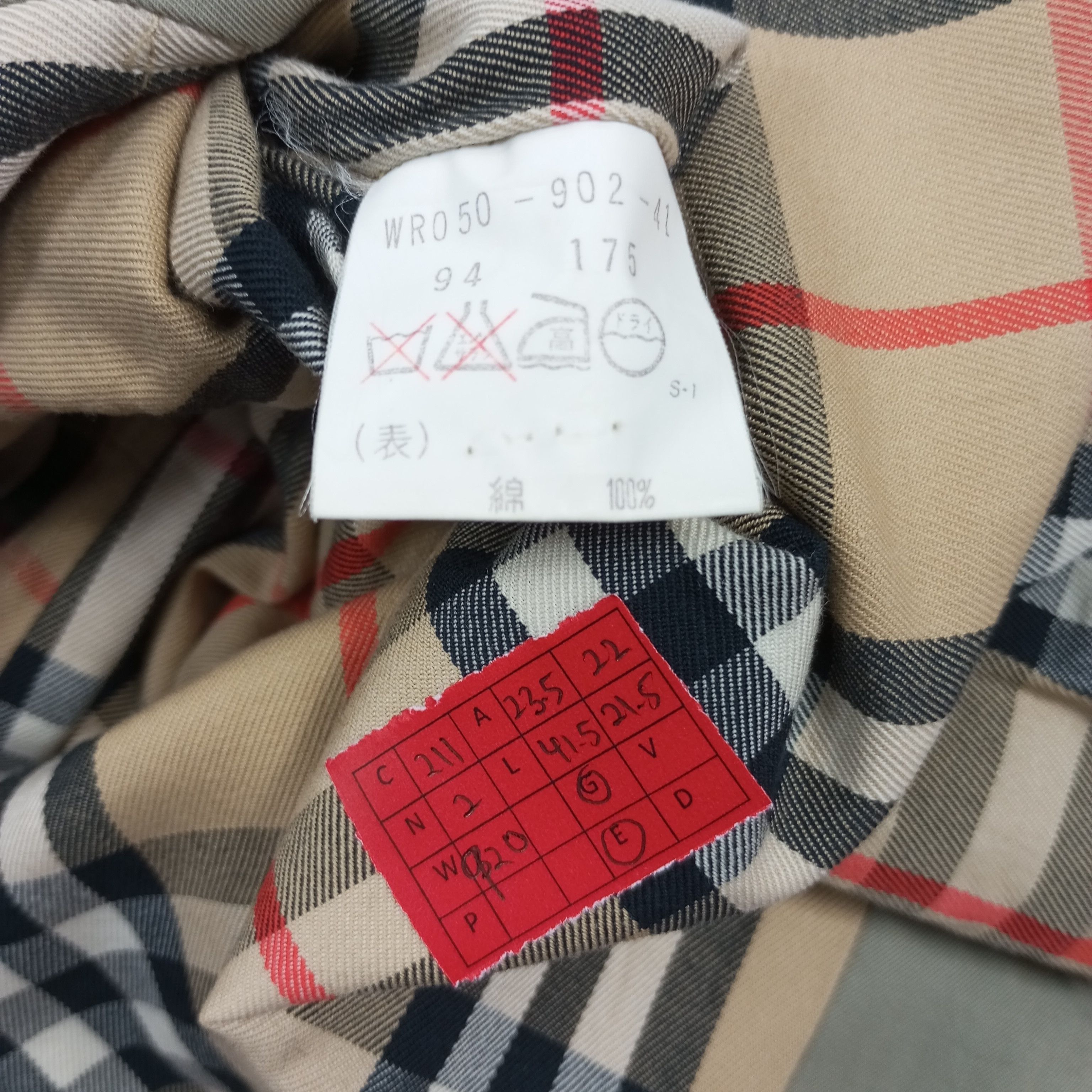 Burberry × Vintage Burberrys Fashion Brand Trench Coat Jacket Size US L / EU 52-54 / 3 - 9 Thumbnail