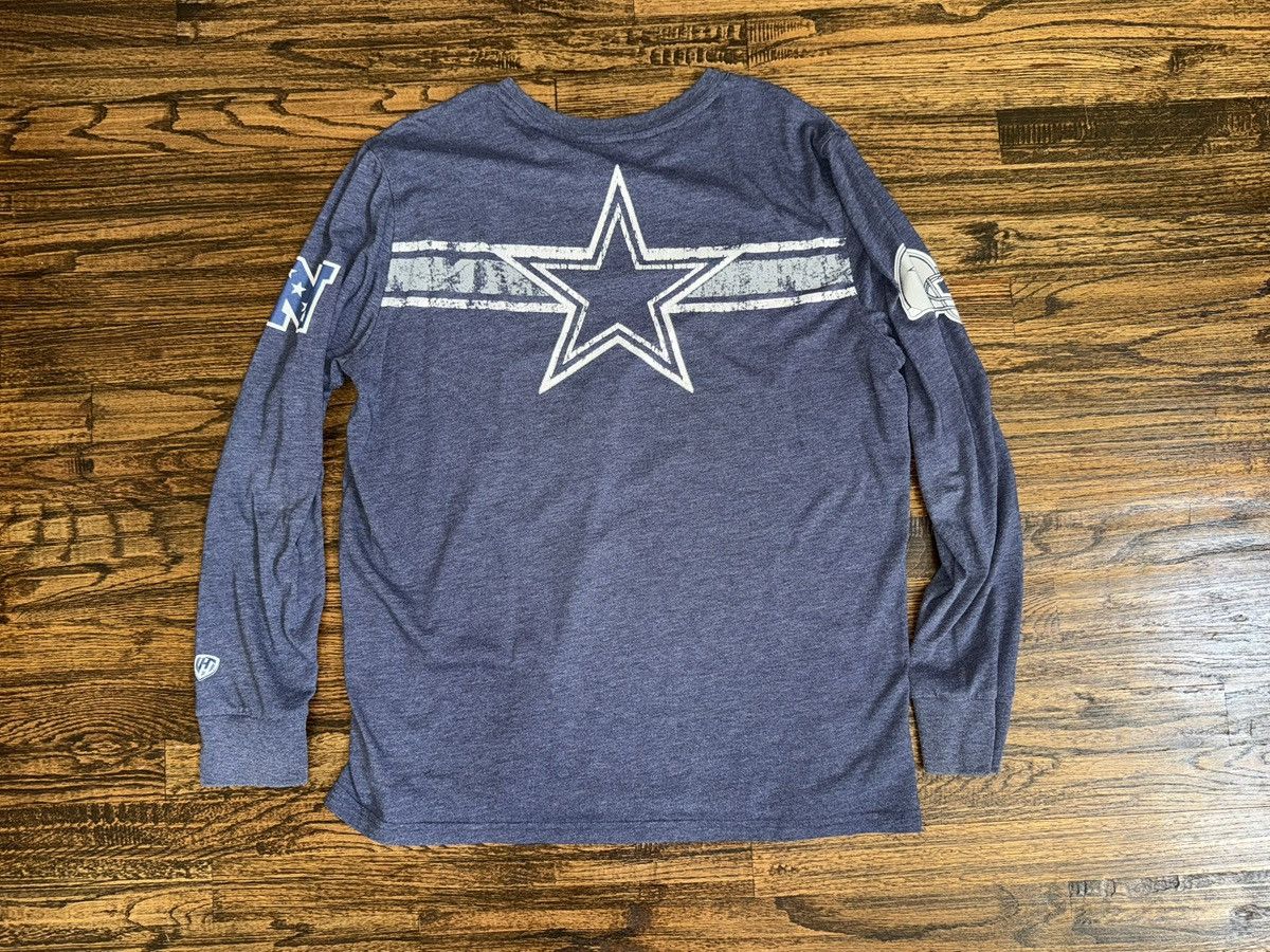 NFL Vintage Dallas Cowboys NFL Blue Long-sleeve T-Shirt Sz Large Size US L / EU 52-54 / 3 - 2 Thumbnail