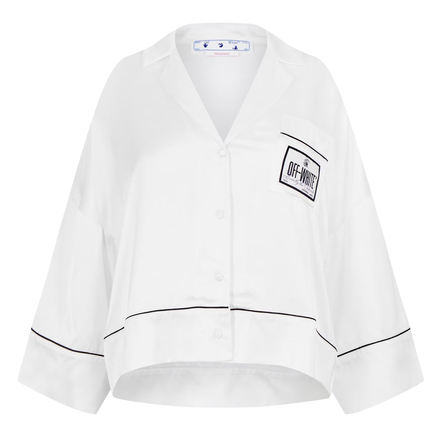 Off-White o1g2r1mq0125 Shirt in White Size XS / US 0-2 / IT 36-38 - 1 Thumbnail