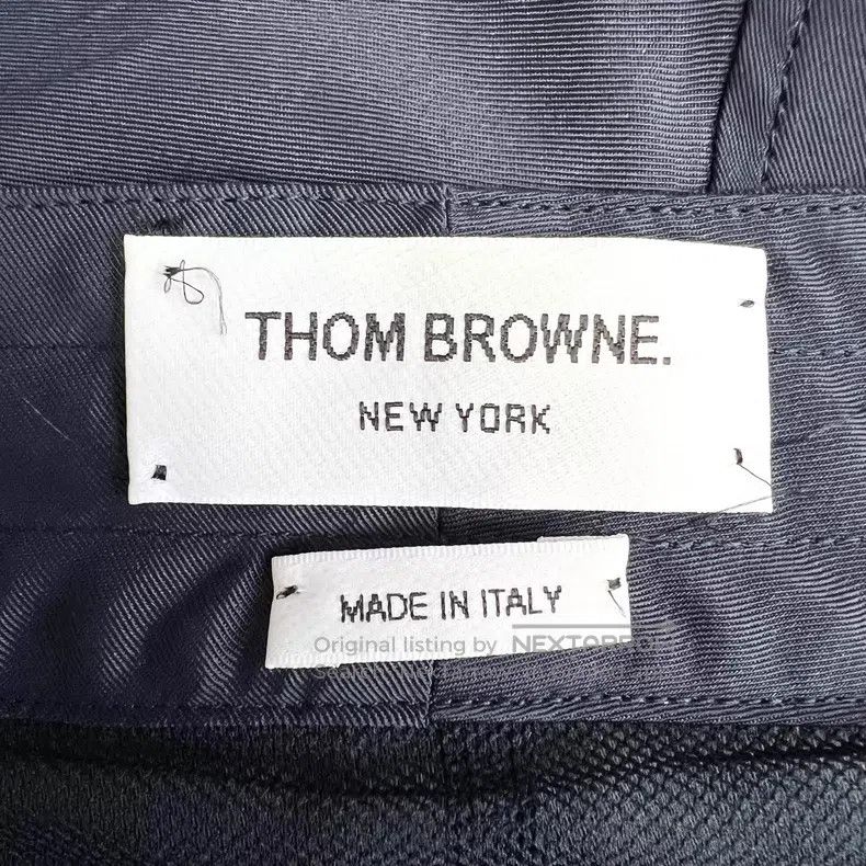 Thom Browne Thom Browne size 3 Navy Nylon Striped Shorts Size US 28 / EU 44 - 7 Thumbnail