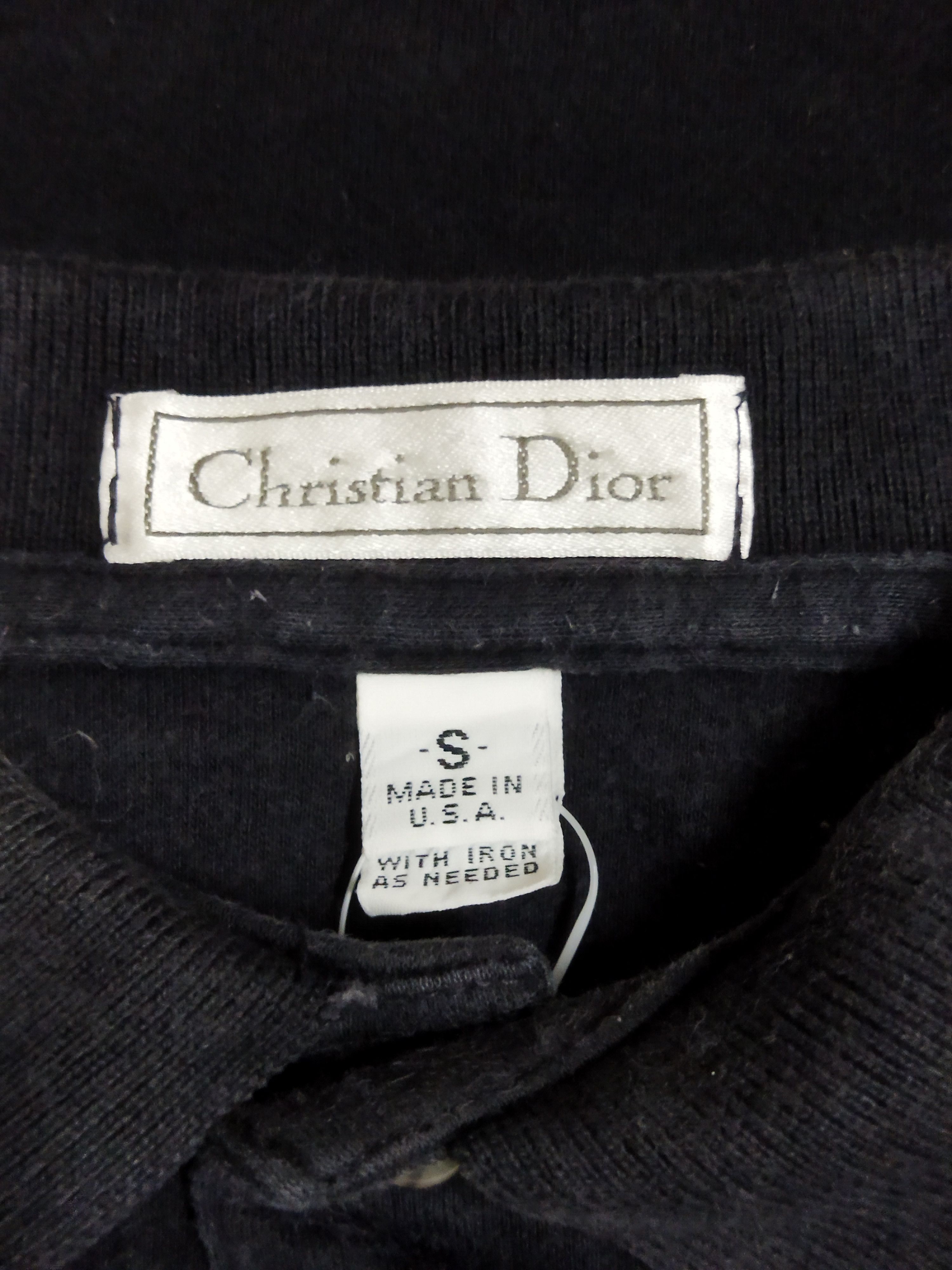 Christian Dior Monsieur Vintage Christian Dior Polo Tee Size US S / EU 44-46 / 1 - 3 Thumbnail