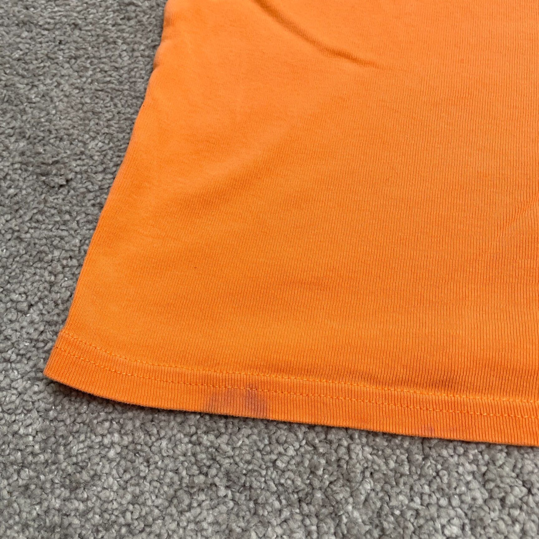 Tommy Hilfiger Tommy Hilfiger Basic T-Shirt Womens L Orange Round Neck Long Sleeve Casual Size L / US 10 / IT 46 - 6 Thumbnail