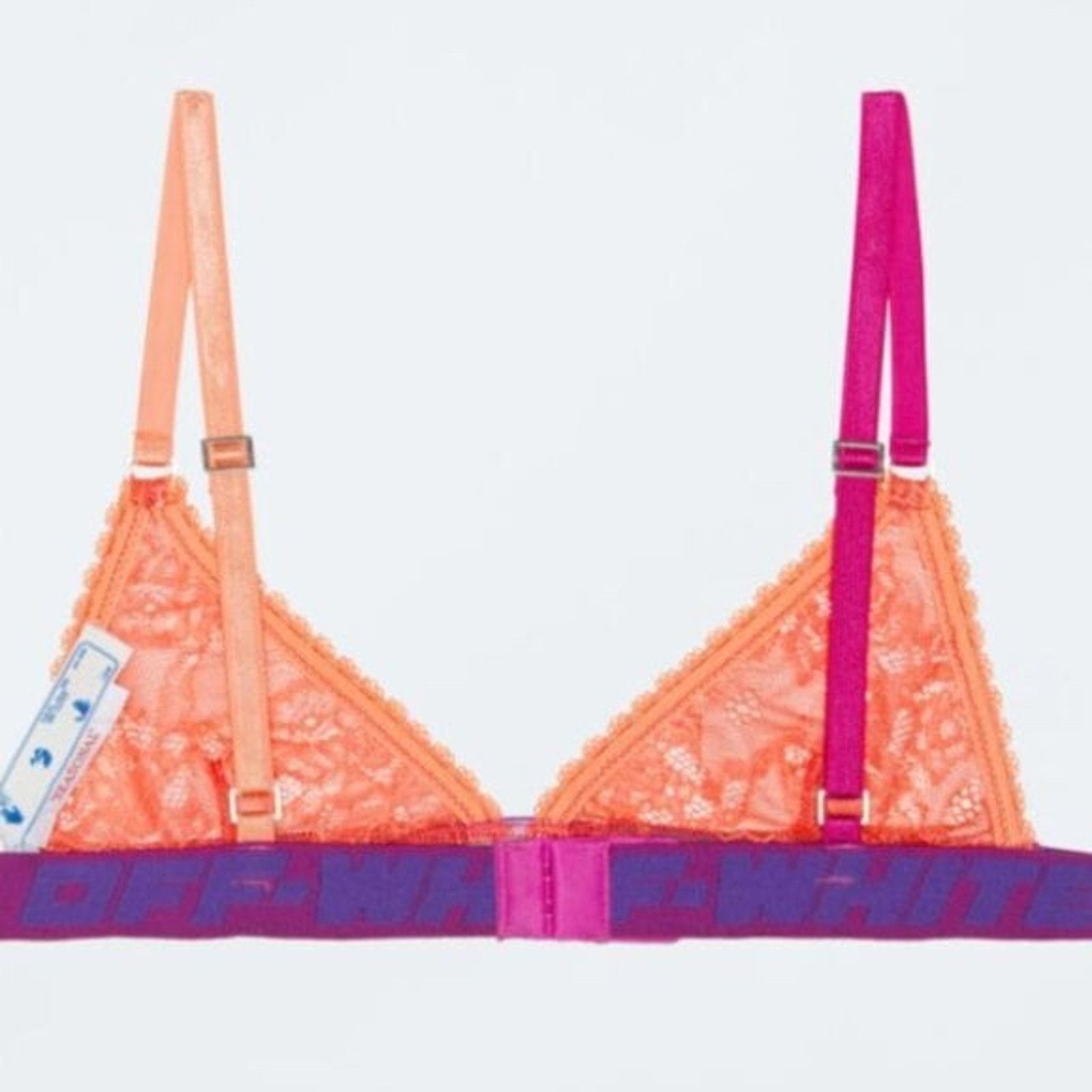 Off-White Off White Lace bra Salmon pink M Size ONE SIZE - 6 Thumbnail