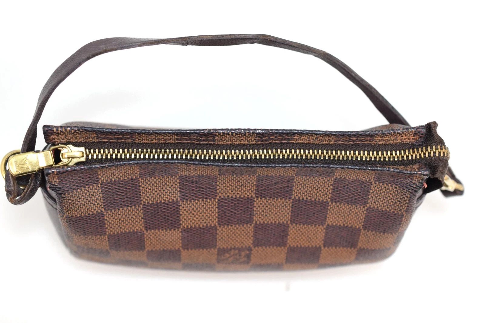 Louis Vuitton Auth Louis Vuitton Truth Makeup Pouch Damier Canvas N51982 Size ONE SIZE - 14 Thumbnail