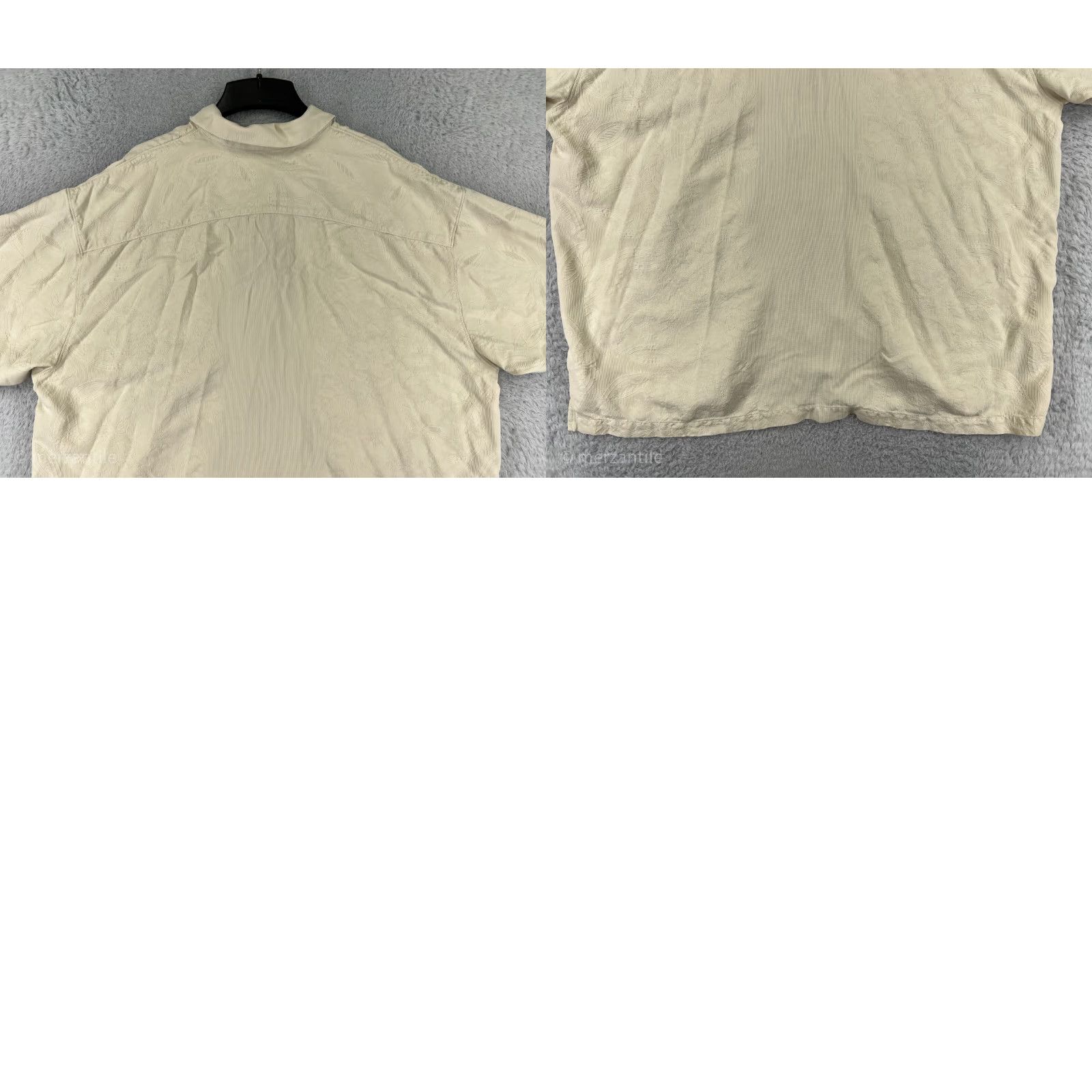 Tommy Bahama Tommy Bahama Shirt Men 2XL Yellow Floral Silk Hawaiian Casual Beach Aloha Pattern Size US XXL / EU 58 / 5 - 9 Thumbnail