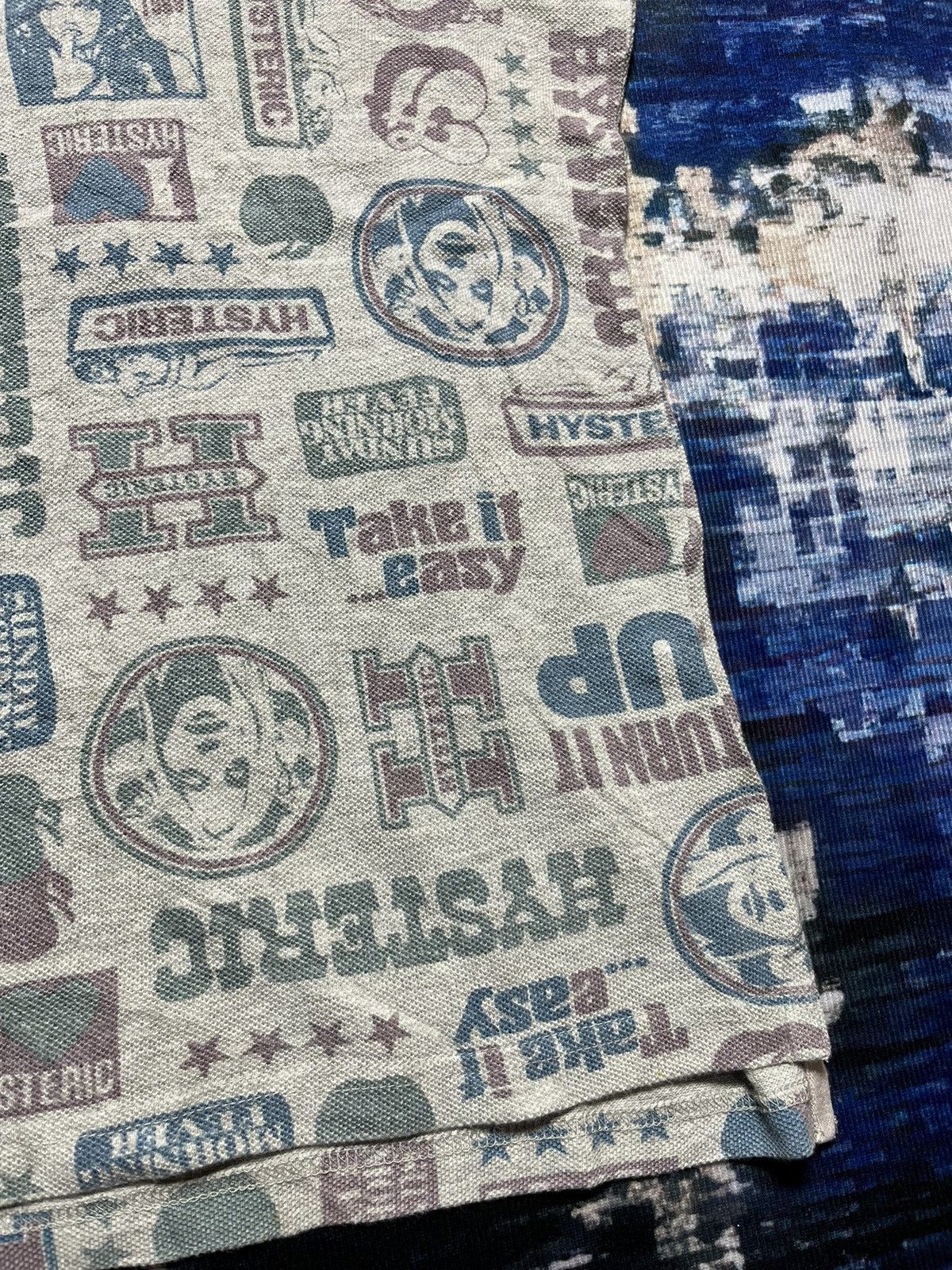 Hysteric Glamour RARE Hysteric Glamour Full Print Polo Tees Japan 🇯🇵 Size M / US 6-8 / IT 42-44 - 8 Thumbnail