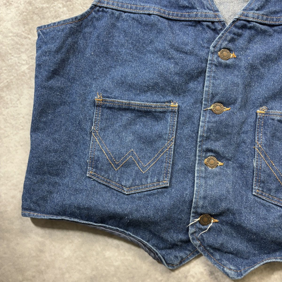 Vintage × Wrangler Wrangler Vest Size US M / EU 48-50 / 2 - 6 Thumbnail
