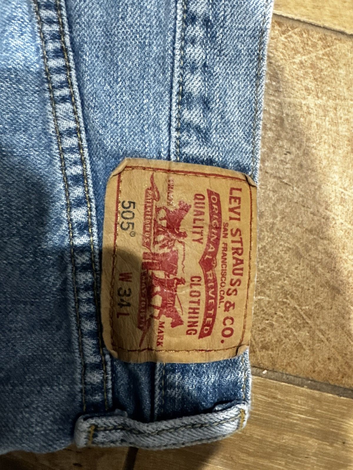 Levi's Levi 505 straight fit jorts Size US 34 / EU 50 - 3 Thumbnail