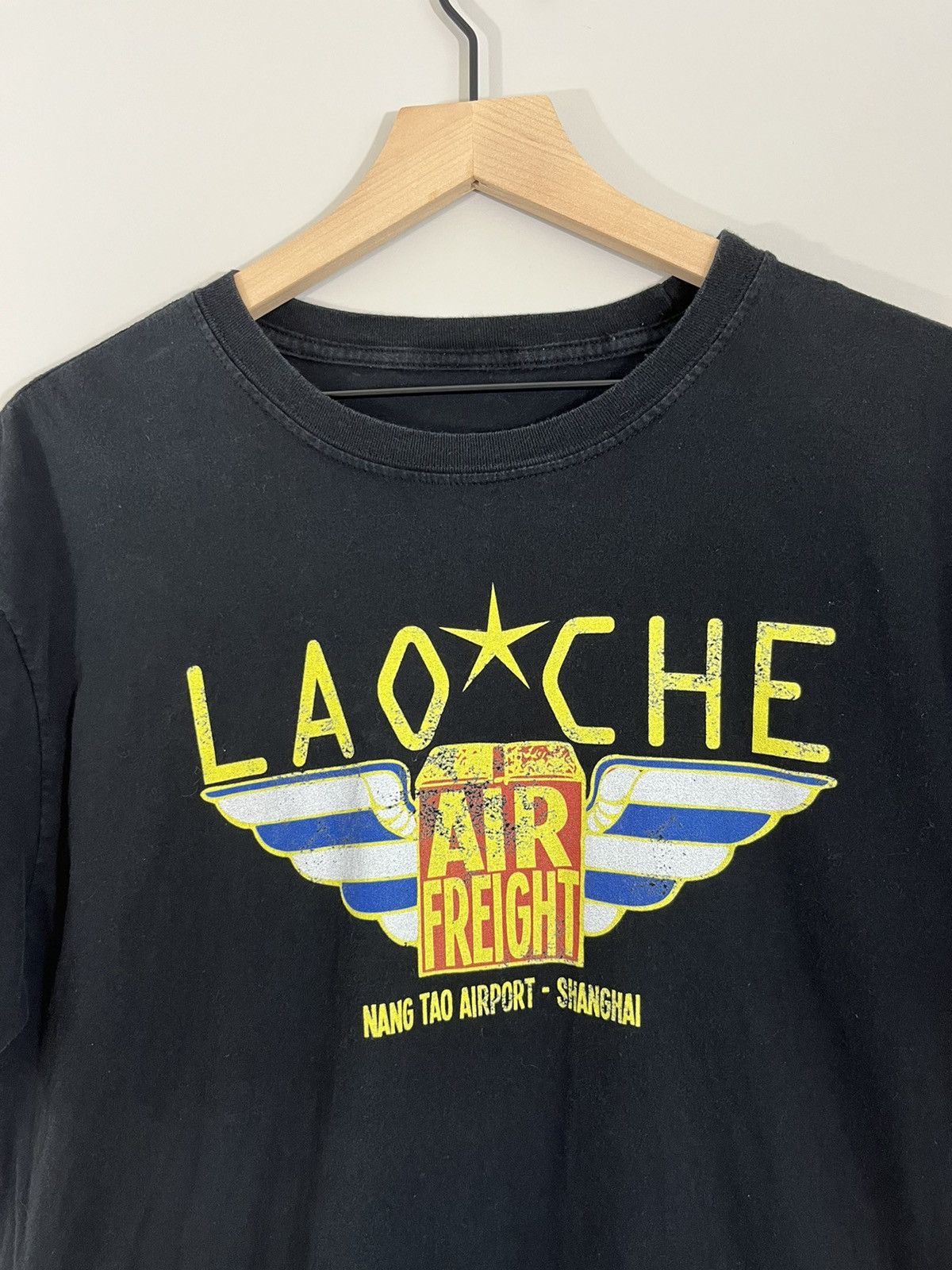 Vintage Indiana Jones Movie Temple Of Doom Lao Che Airport Tee Size US M / EU 48-50 / 2 - 3 Thumbnail