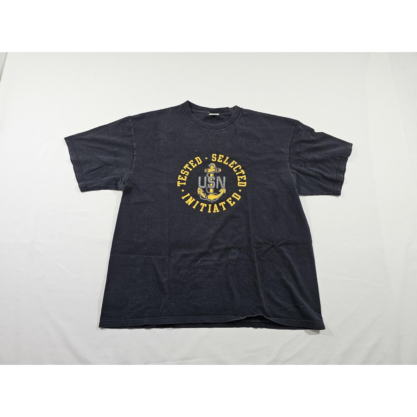 Other USN United States Navy T-Shirt Tested Black Soffe Sz XL Size US XL / EU 56 / 4 - 1 Thumbnail