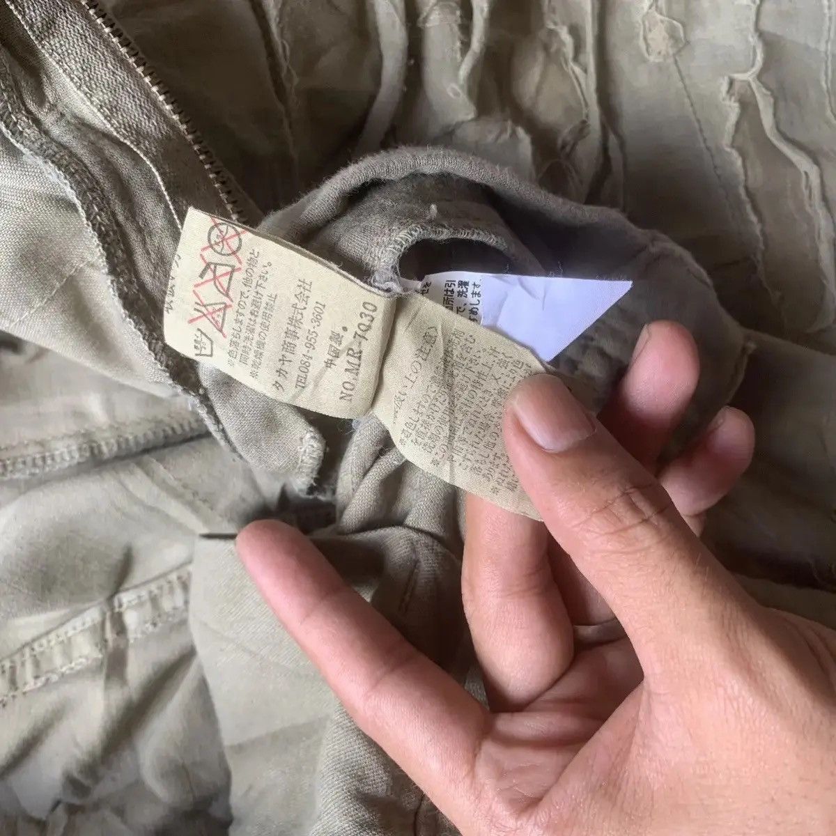 Le Grande Bleu (L.G.B.) 💥 RARE DESIGN 💥 VINTAGE BARTACK DEPT TROUSERS FADED PANTS Size US 30 / EU 46 - 11 Thumbnail