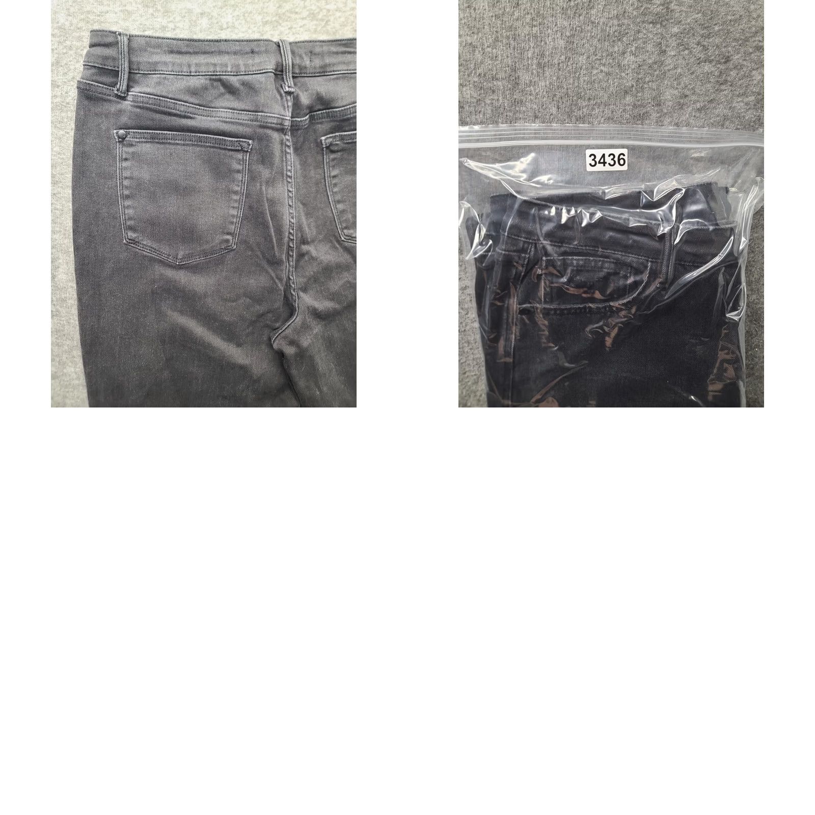 Vintage Judy Blue 90's Straight Jeans Women Black High Rise Distressed Denim 32 Inseam 15/32 Size 15 Regular Stretch Pockets Size 36" / US 14 / IT 50 - 10 Thumbnail