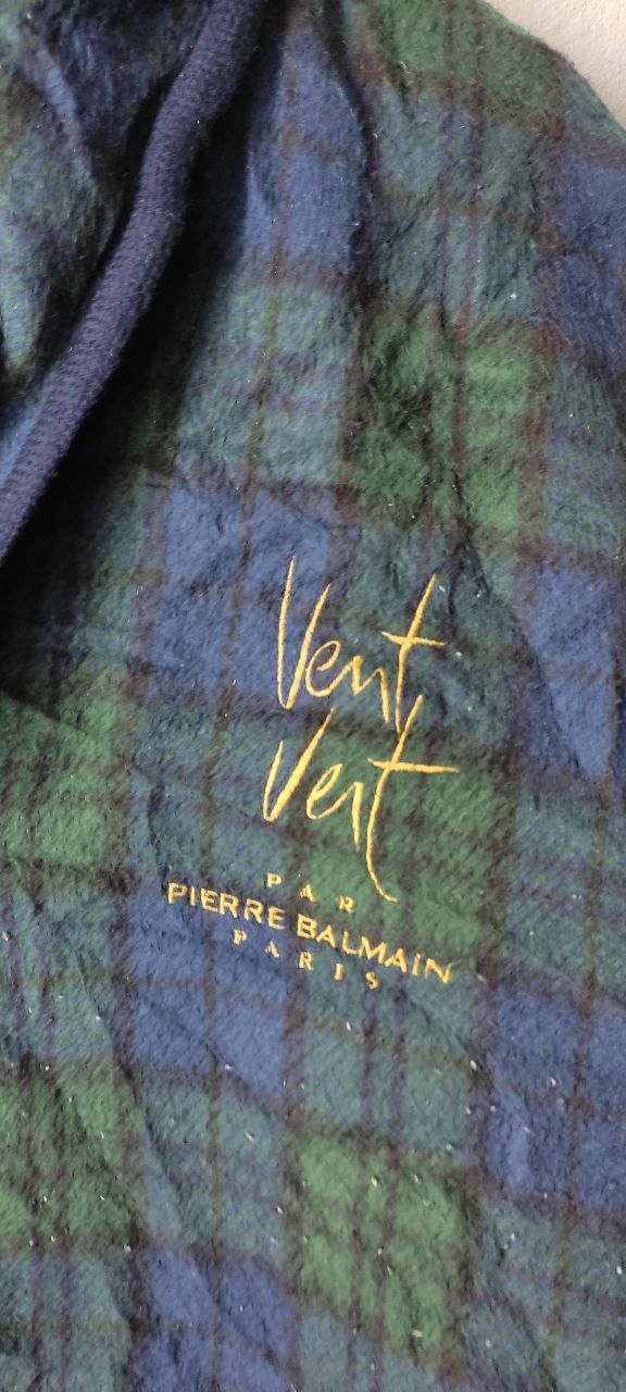Pierre Balmain PIERRE BALMAIN VENT VENT CHECKERED FLEECE BUTTON JACKET Size M / US 6-8 / IT 42-44 - 9 Thumbnail